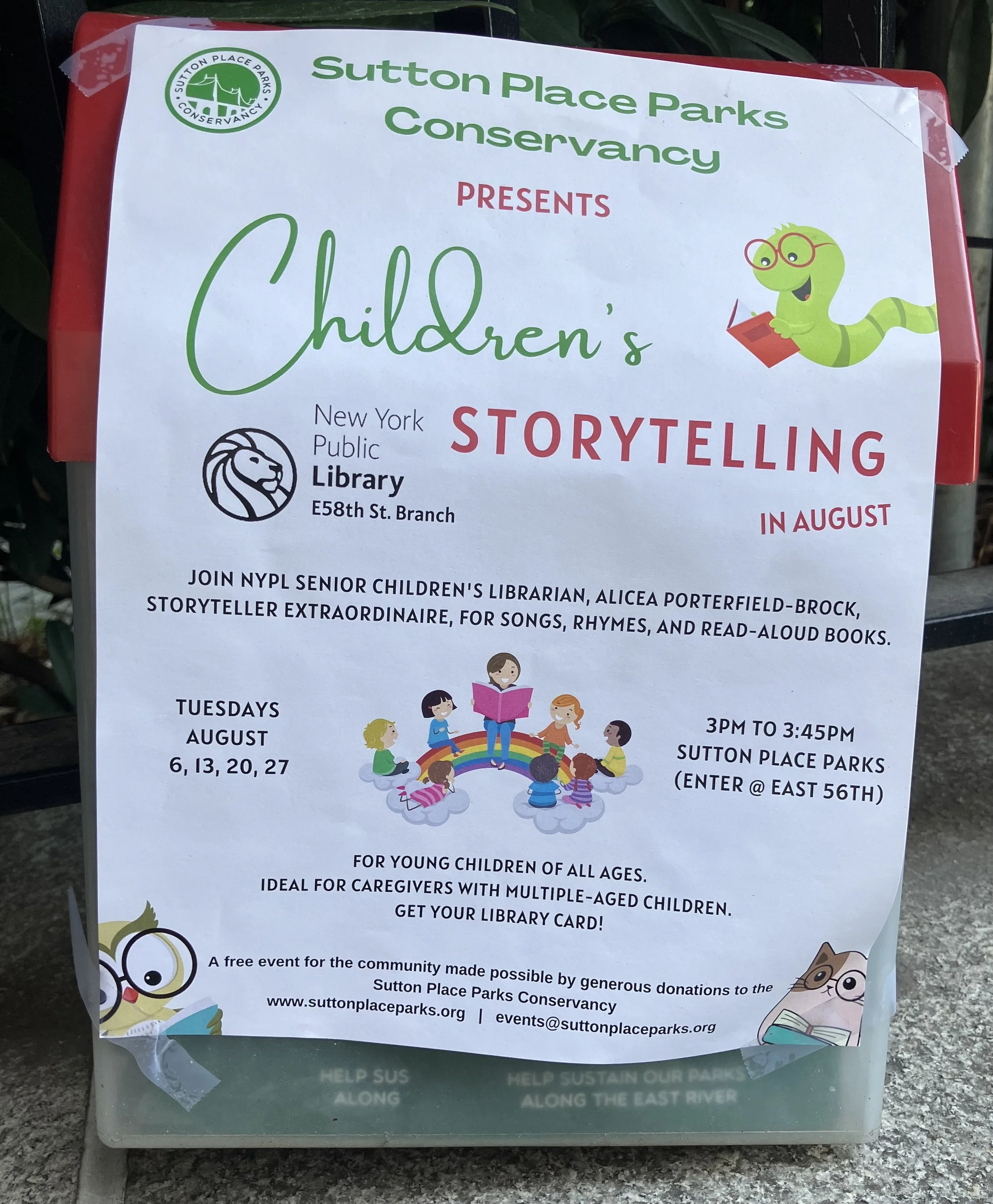 Reading in the Parks