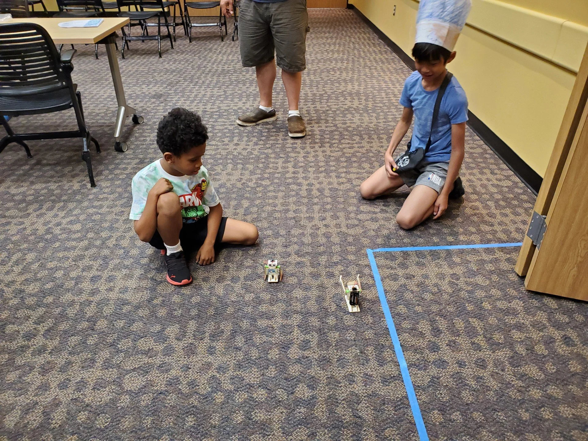 The Robotics Club at Okeechobee Branch Library in Palm Beach 