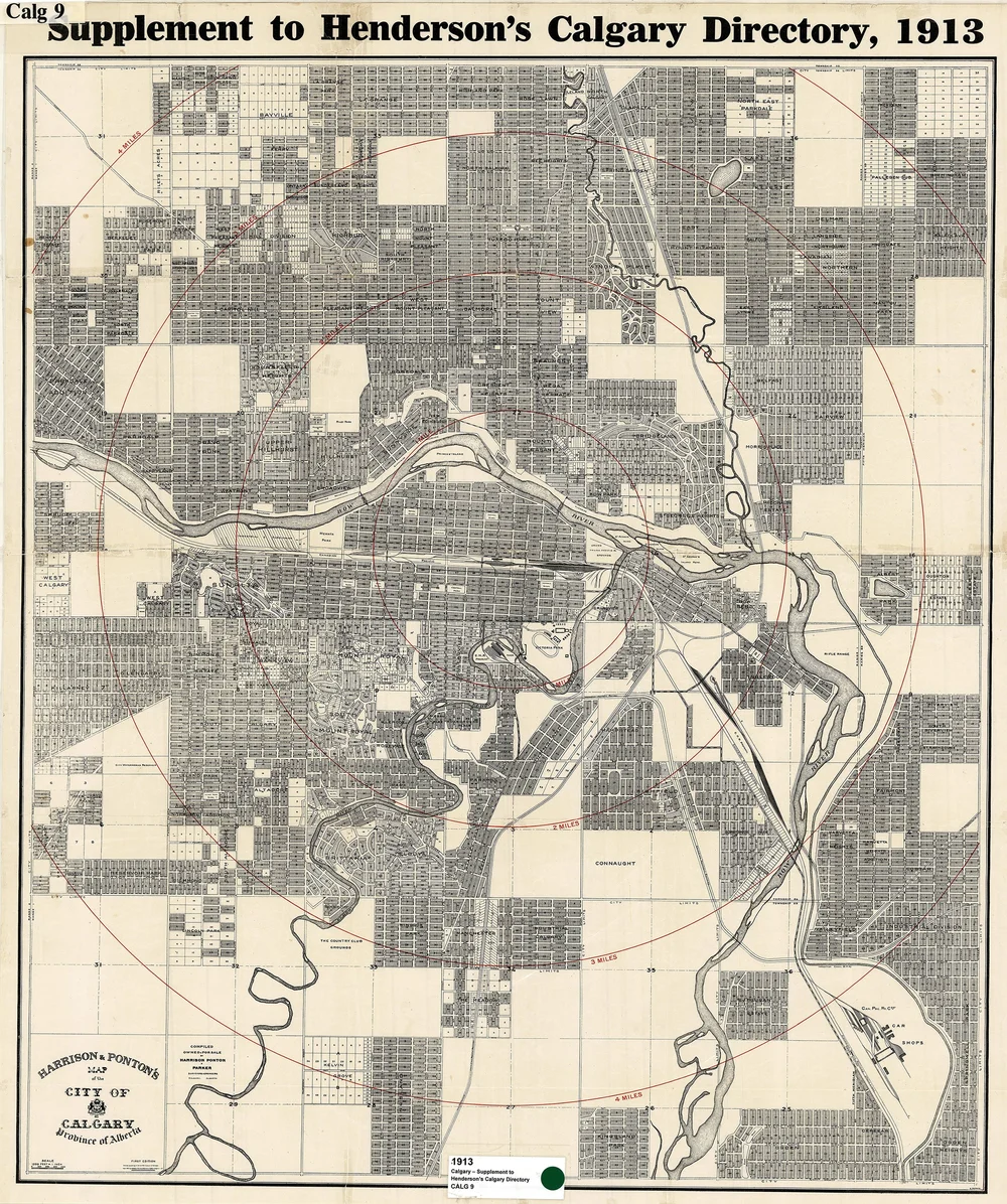 Historian in Residence Speculative Subdivisions in Early Calgary