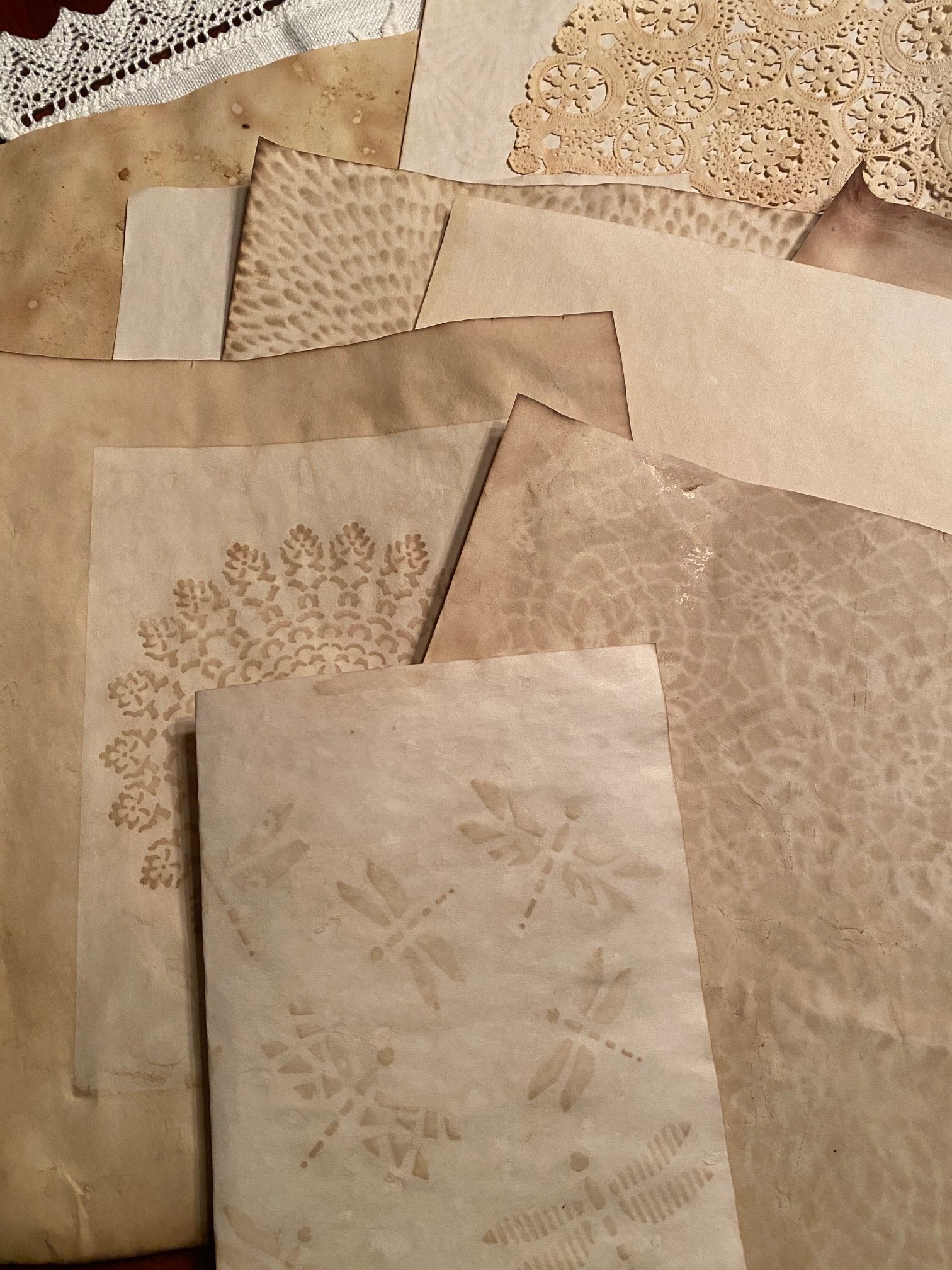 Paper Dyeing