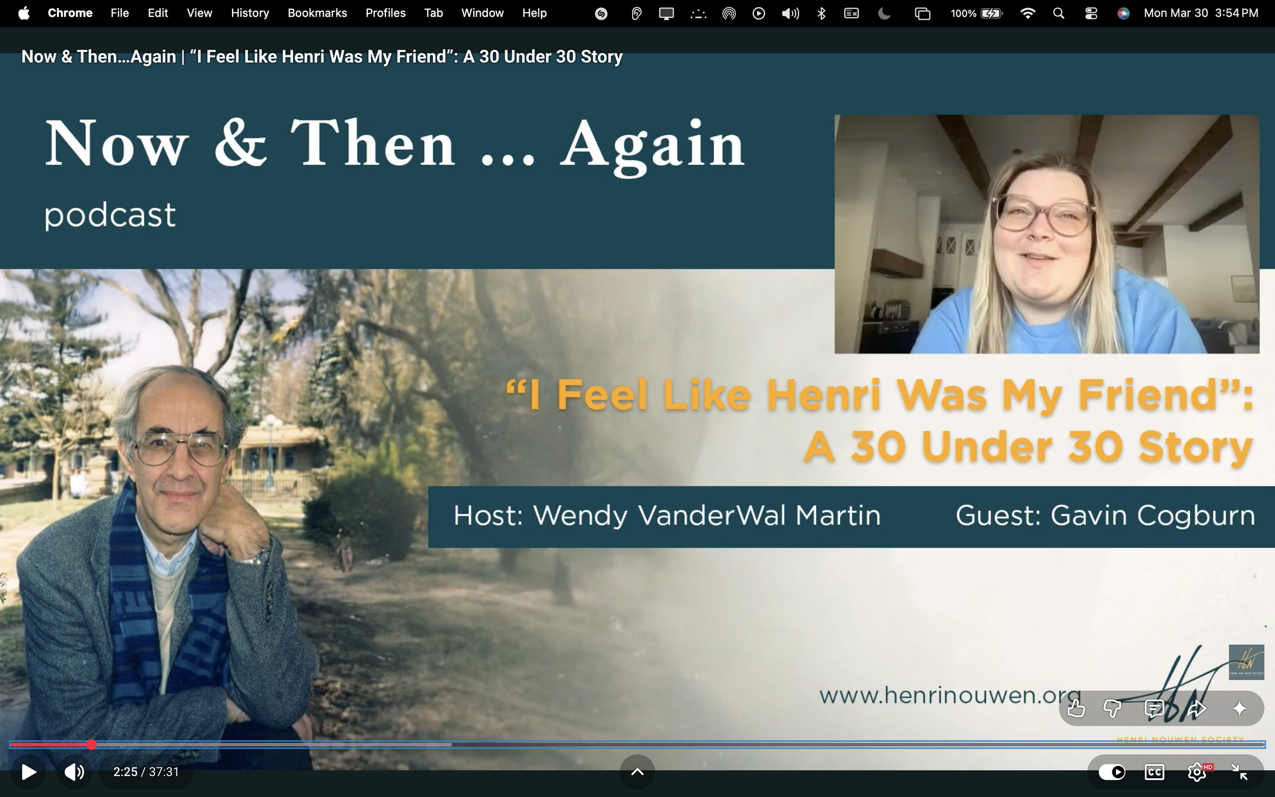 Gavin Gogburn joins Henri Nouwen Societies 30 under 30 Cohort