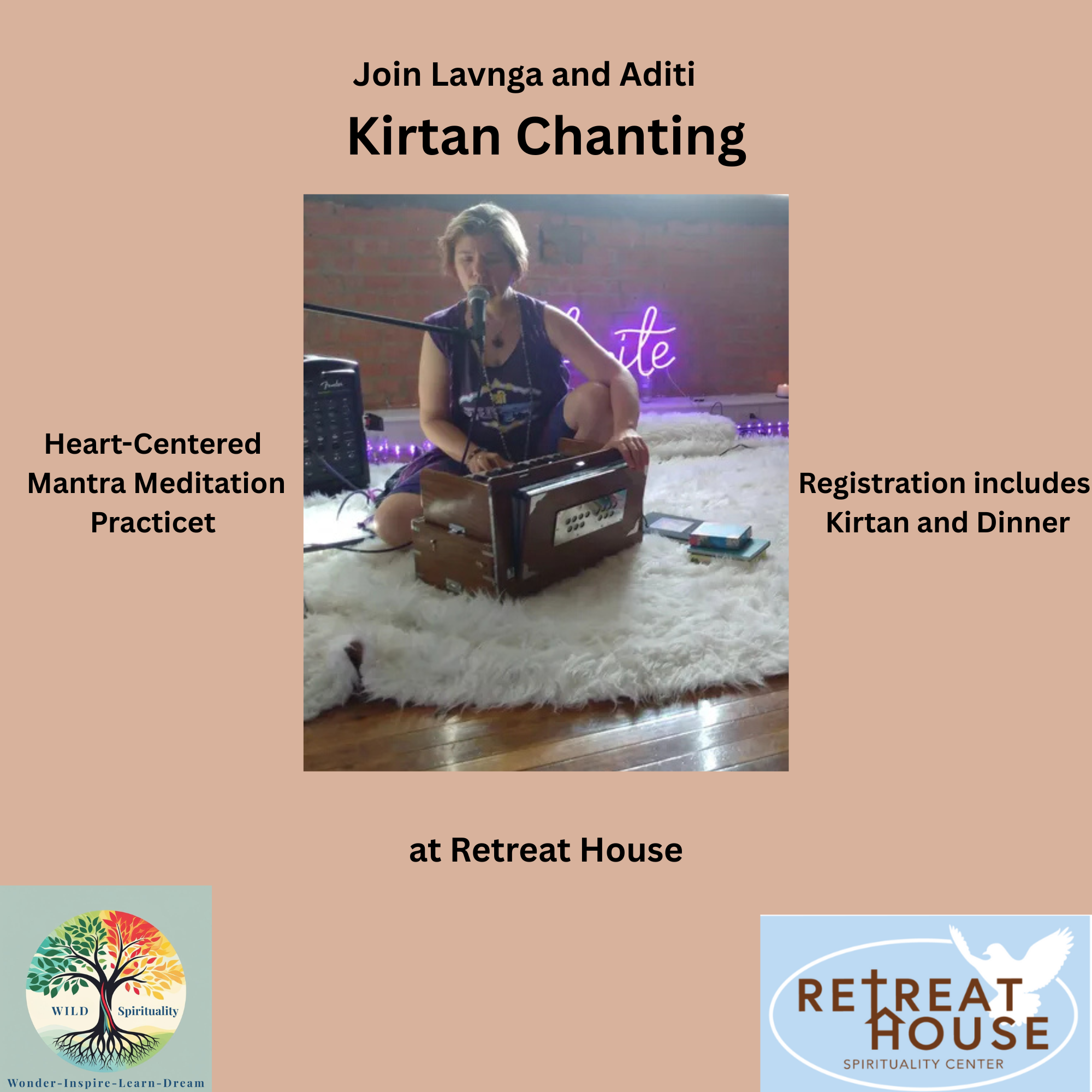 Kirtan Meditation Practice and Dinner