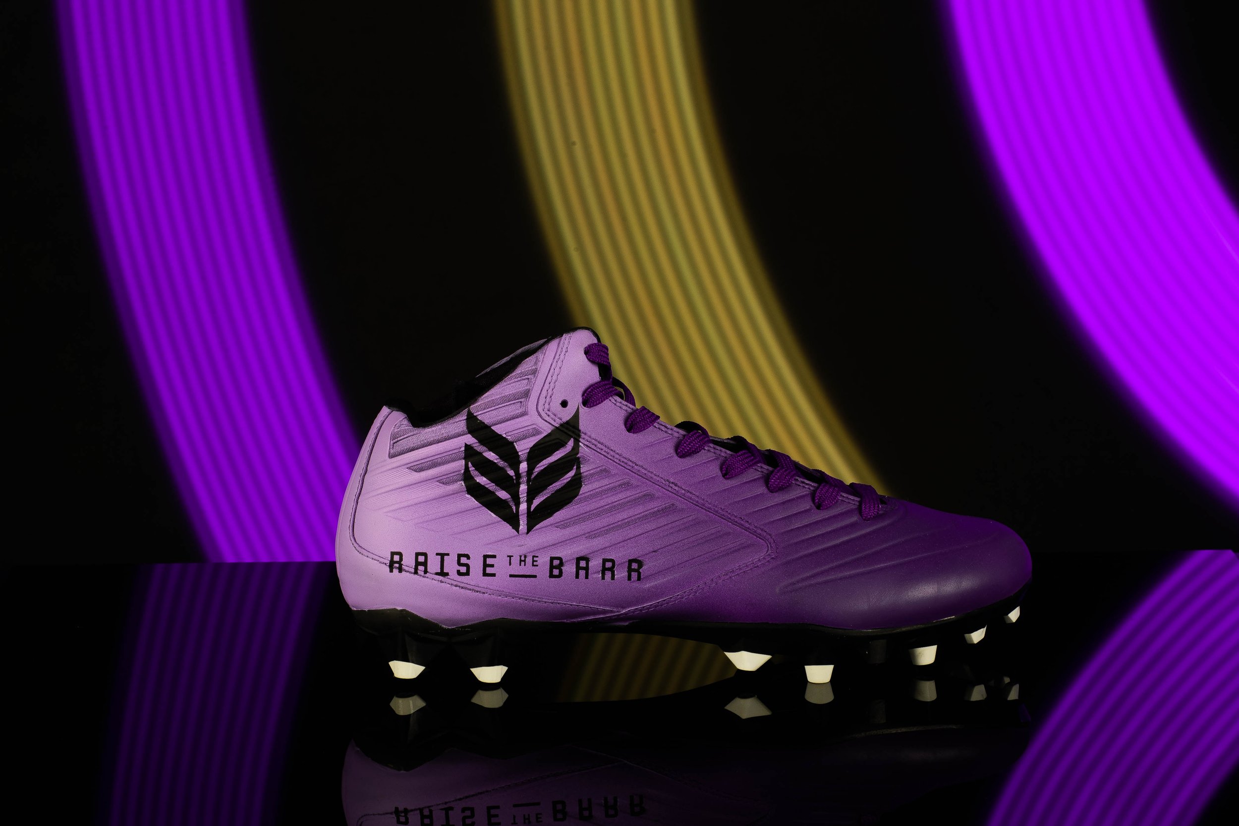  Anthony Barr’s cleats. Charity: Raise The Barr 