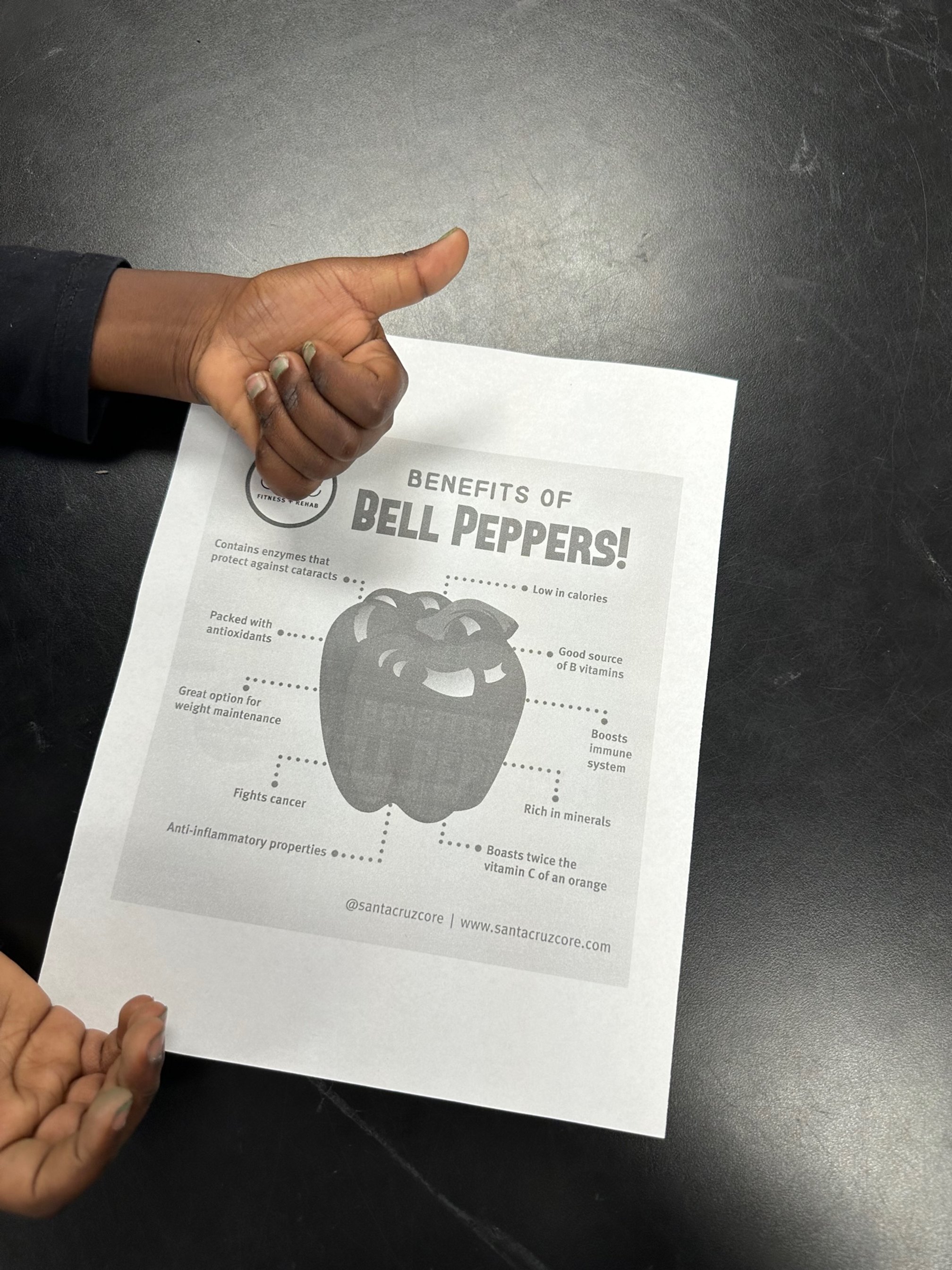 Studying pepper health benefits Michelle Gambon.jpg