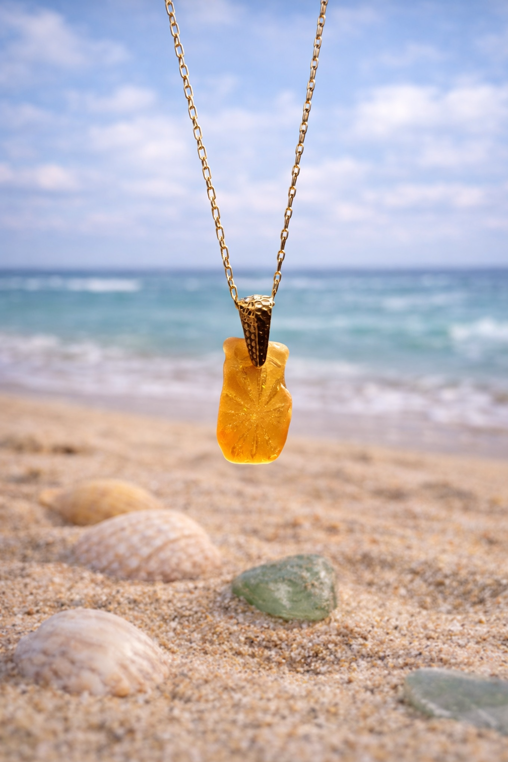 Amber Sunshine Pendant