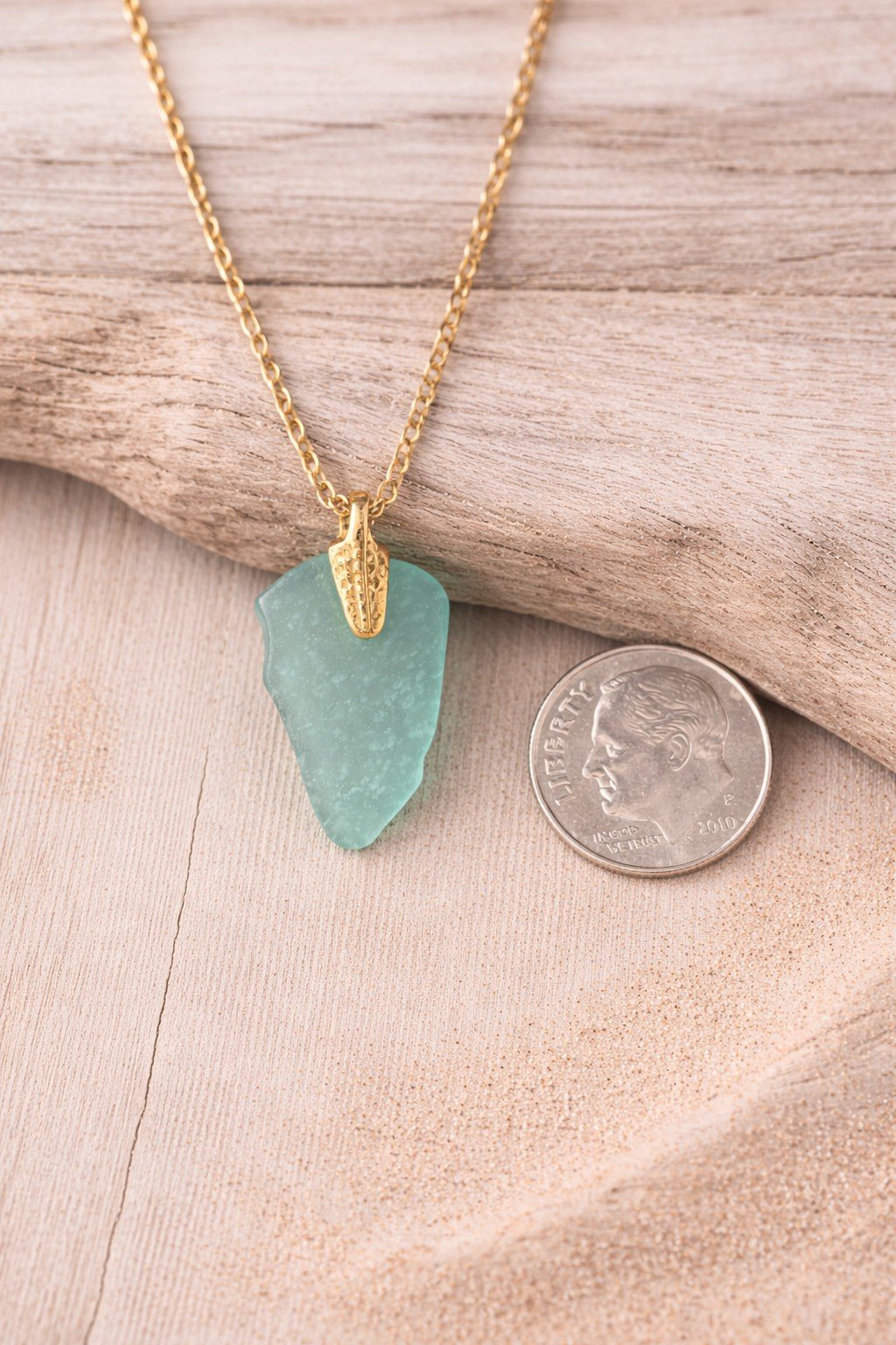 Turqois Pendant with Dime.jpeg