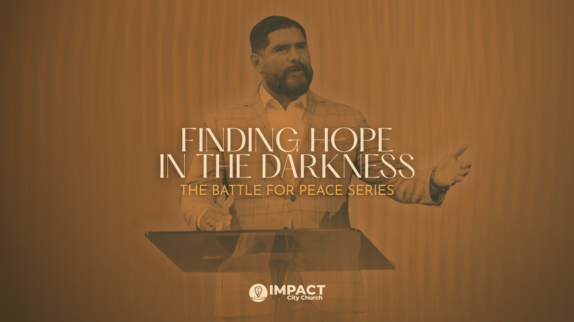 Finding Hope in the Darkness | The Battle for Peace | Dr. John Carranco