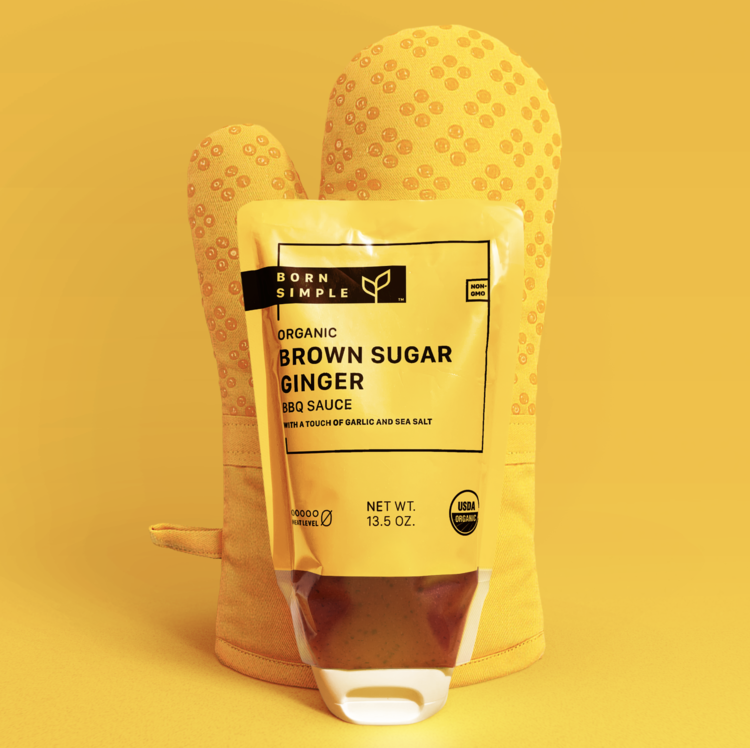ORGANIC BROWN SUGAR GINGER BBQ SAUCE — Born Simple