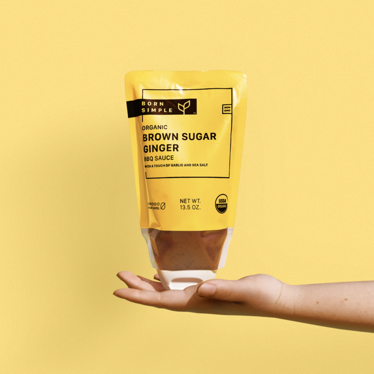 ORGANIC BROWN SUGAR GINGER BBQ SAUCE — Born Simple