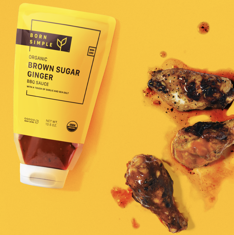 ORGANIC BROWN SUGAR GINGER BBQ SAUCE — Born Simple