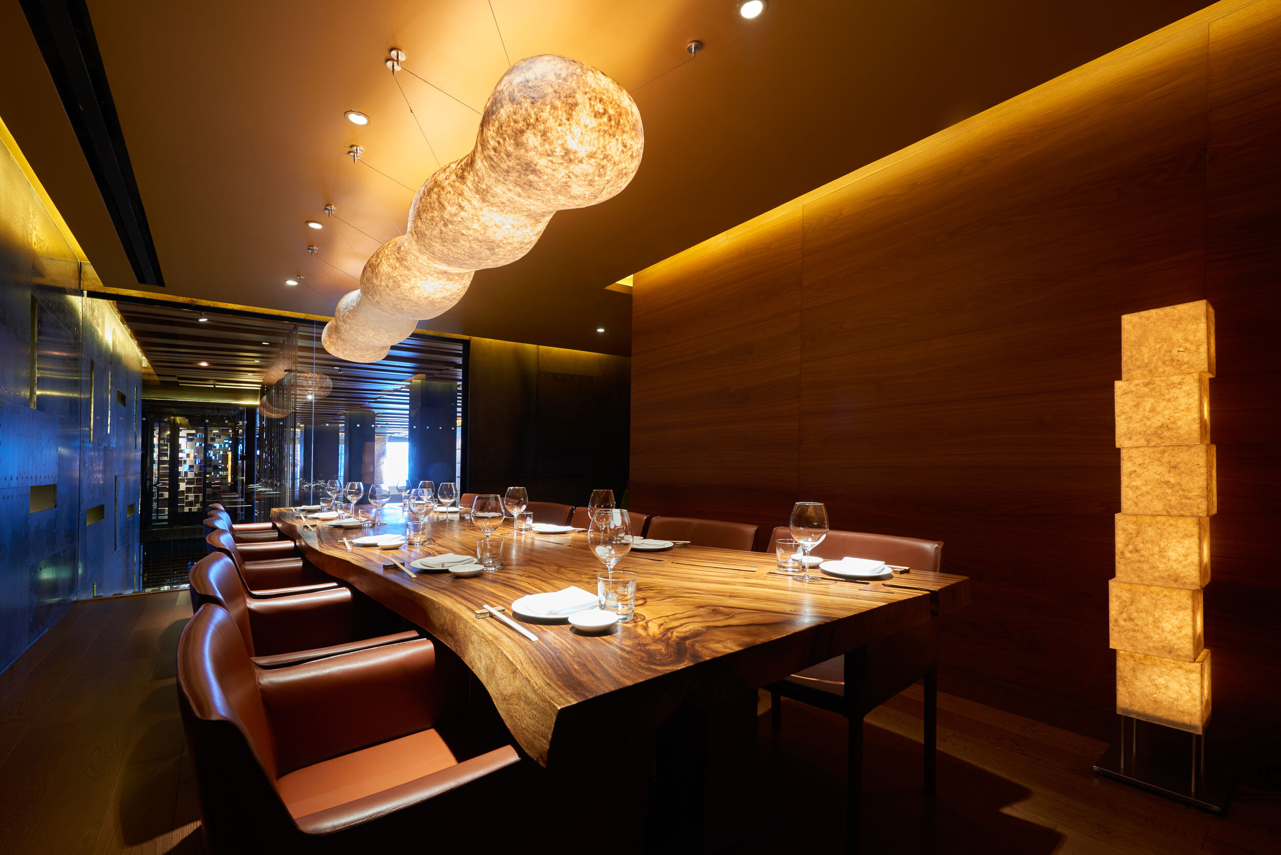 Zuma Restaurant Lighting NYC