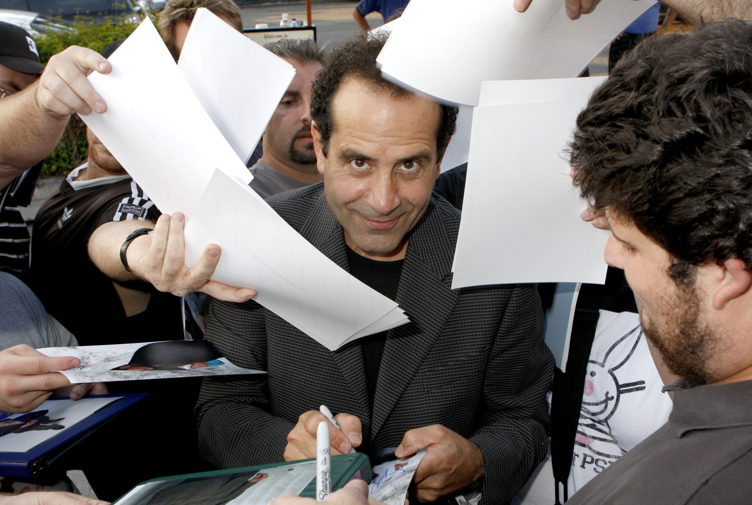  Tony Shalhoub at Monk press event 