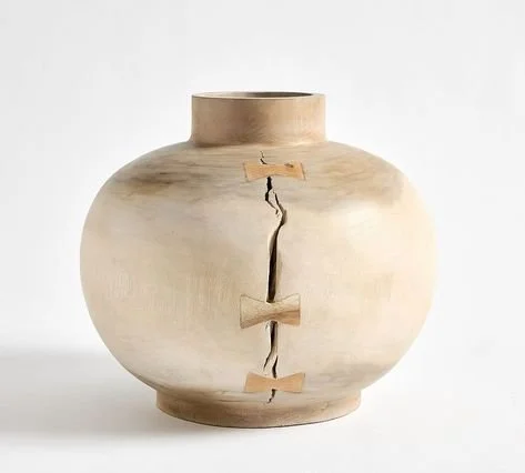 Handcrafted Butterfly Joint Vase