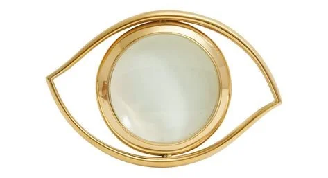 Brass Eye Magnifying Glass
