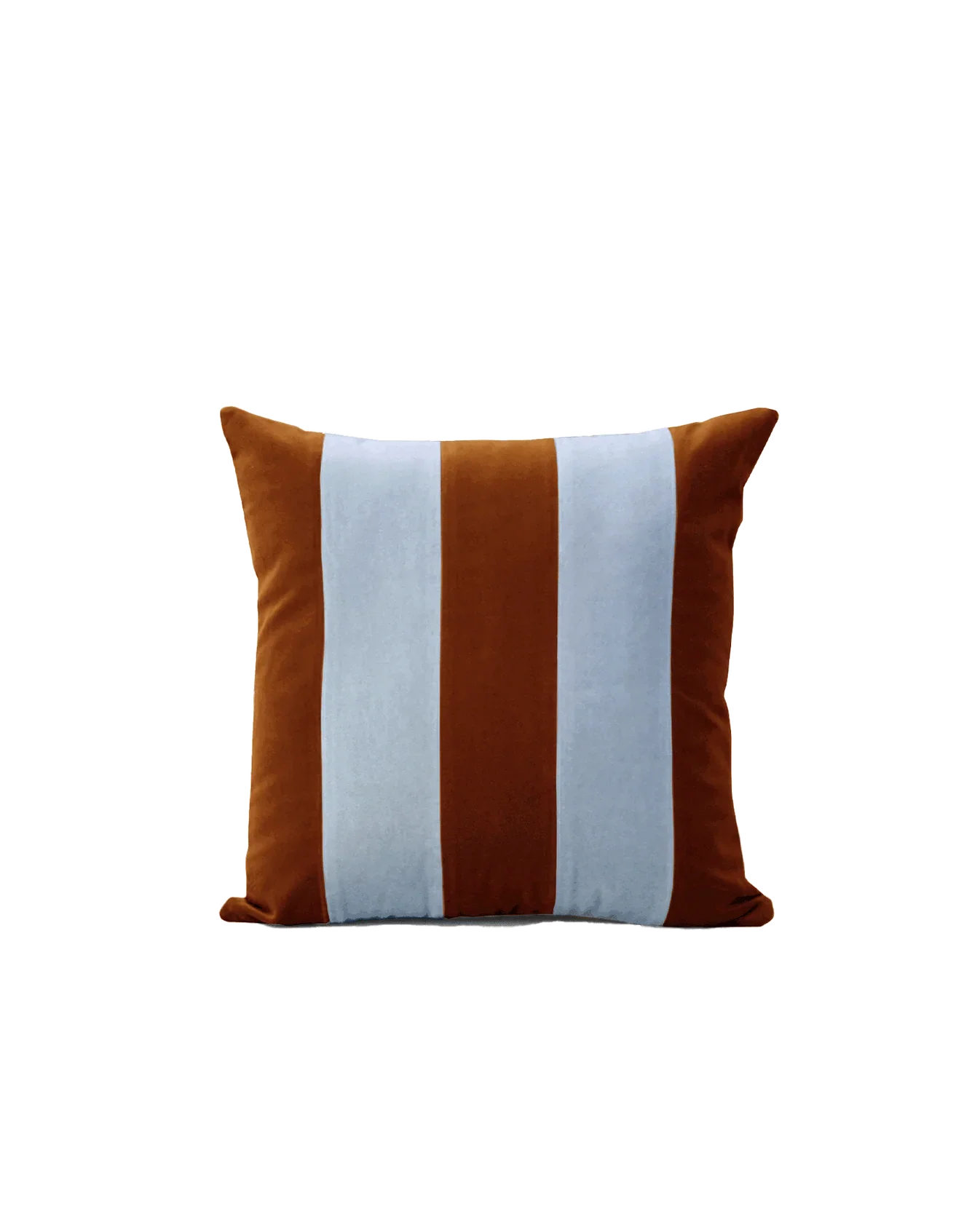 Striped Velvet Cushion