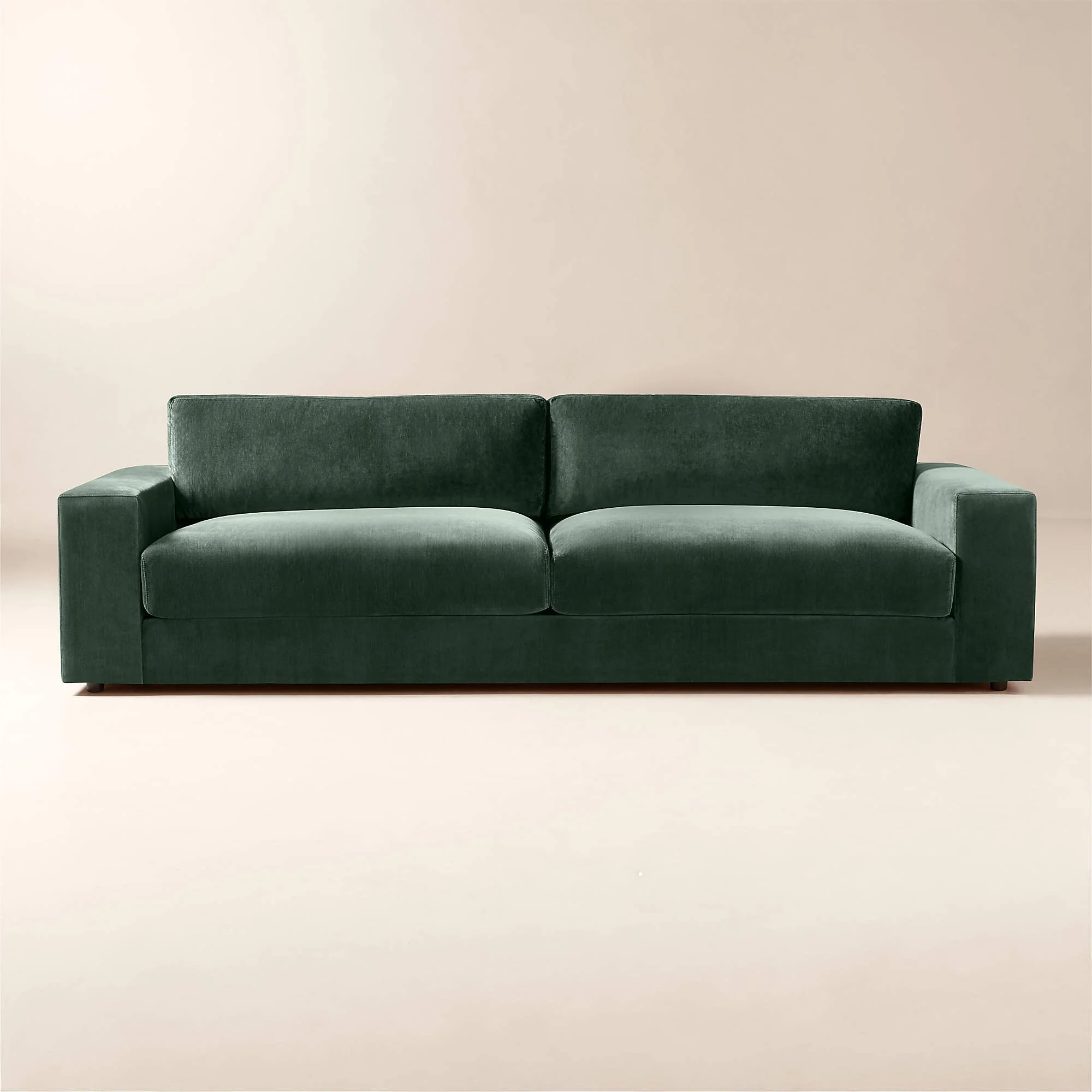 Berkeley Jade Performance Velvet Sofa