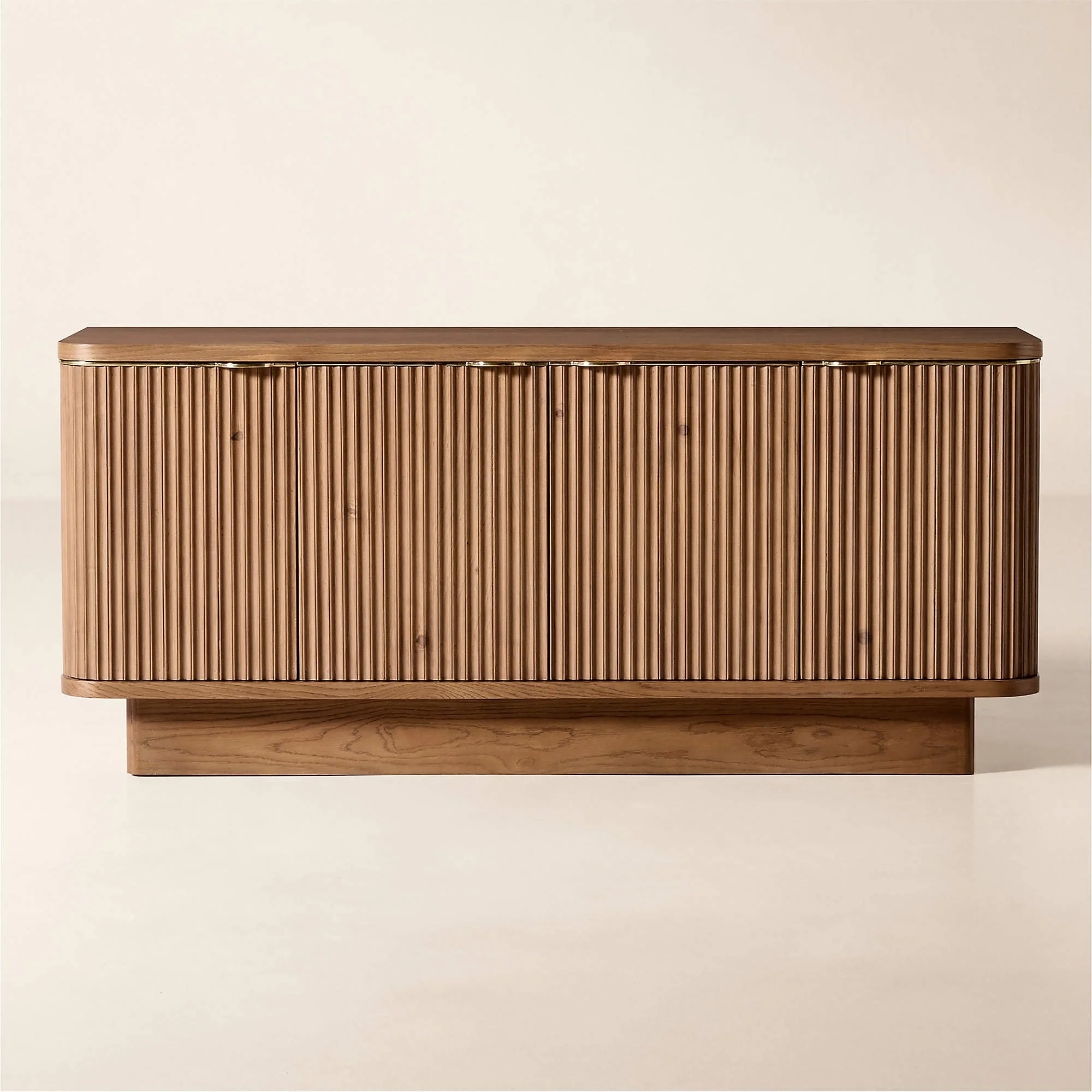 Davidson 60" Fluted Oak Media Console