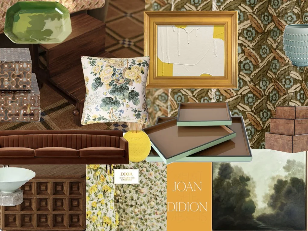 Color Story: Warm Acids, Greens, Browns & Mint
