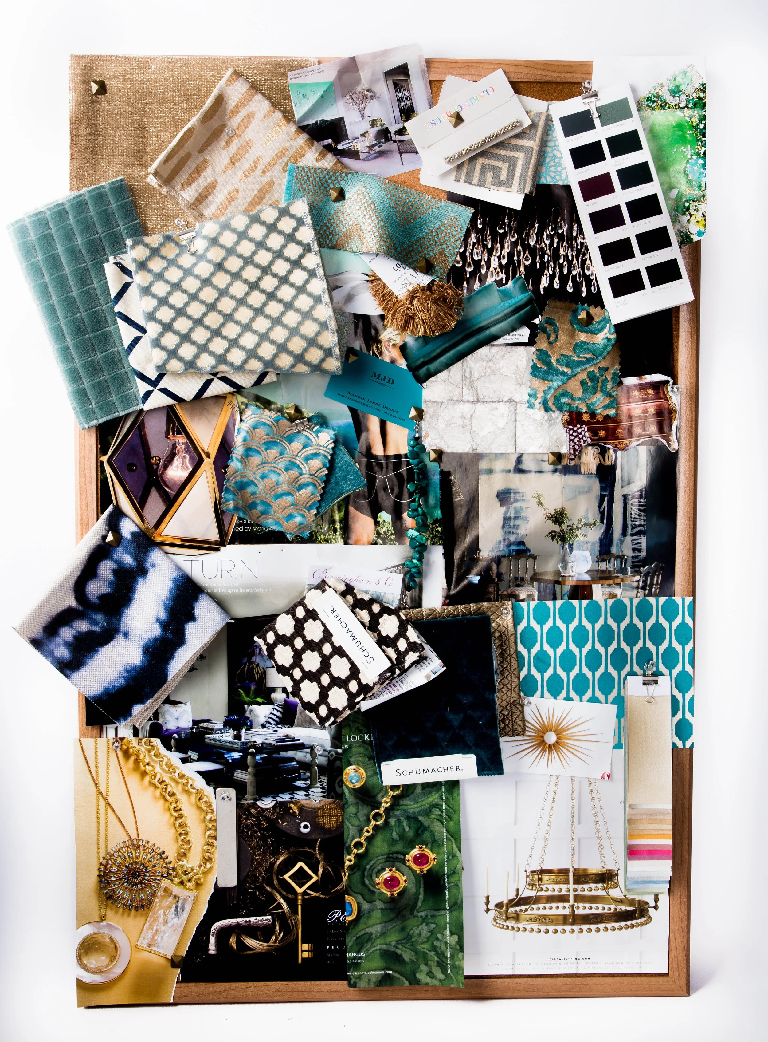 MATERIALS & SELECTIONS CHECKLIST