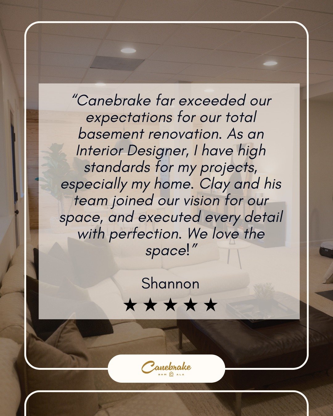 Nothing means more than hearing feedback like this. 🤍

We&rsquo;re so grateful for clients who trust our team &mdash; and even more grateful when we get to collaborate with talented designers who share our love for details.