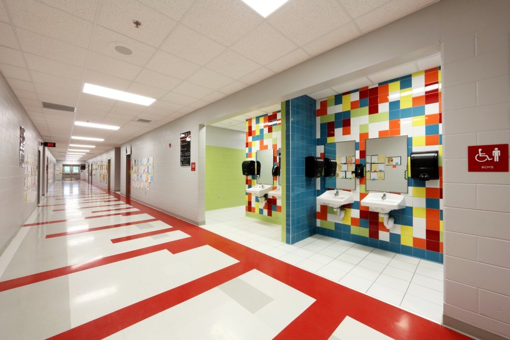 Restrooms hallway.jpg
