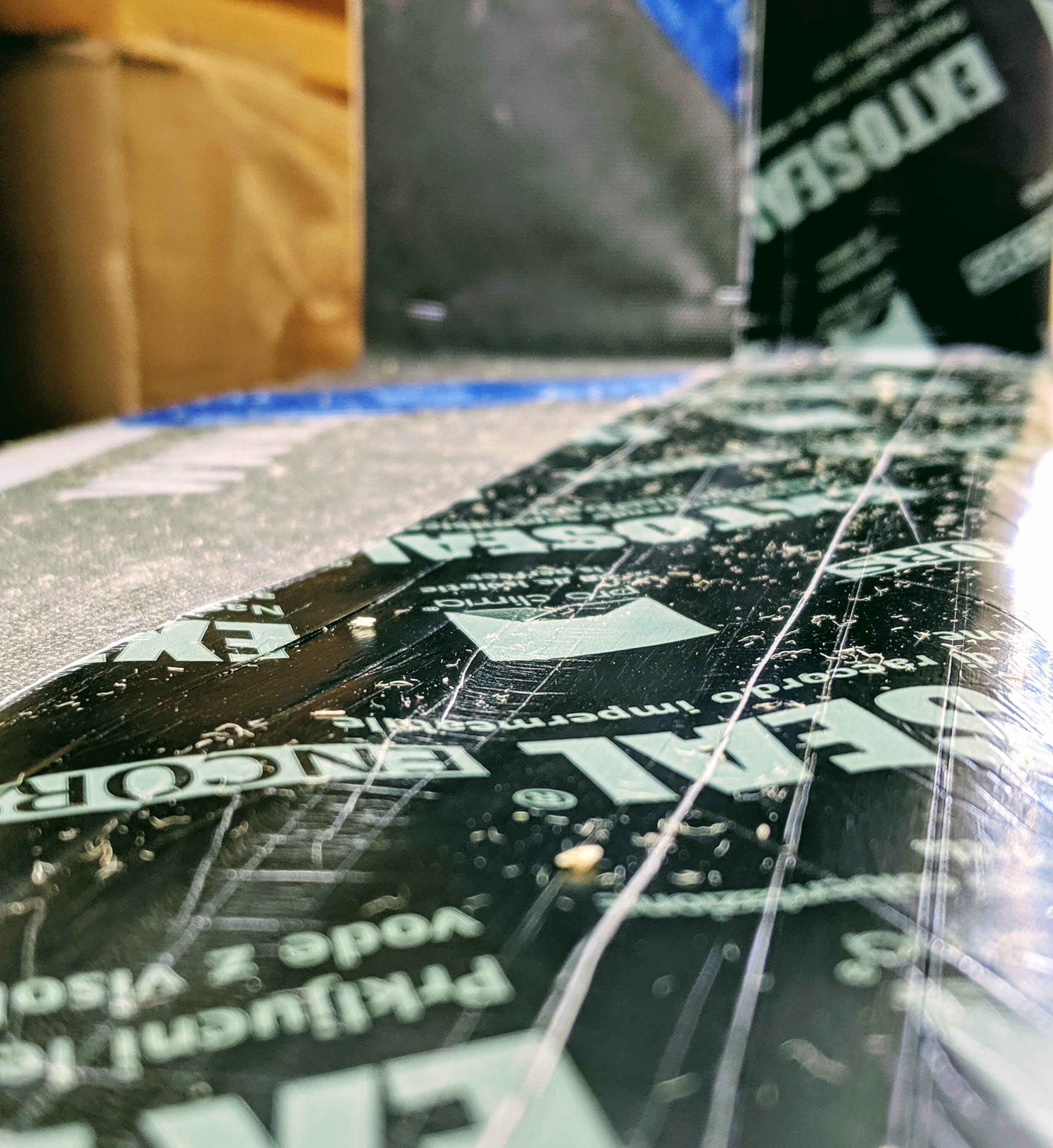 Acrylic, 100-year tape