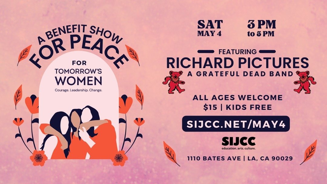 Community, music, grilled cheese... these are the vibes we're expecting at the @richardpicturesband show this Saturday in our courtyard! Bring the whole family for a breezy afternoon of tunes and good times.⁠
⁠
This benefit concert supporting Tomorro