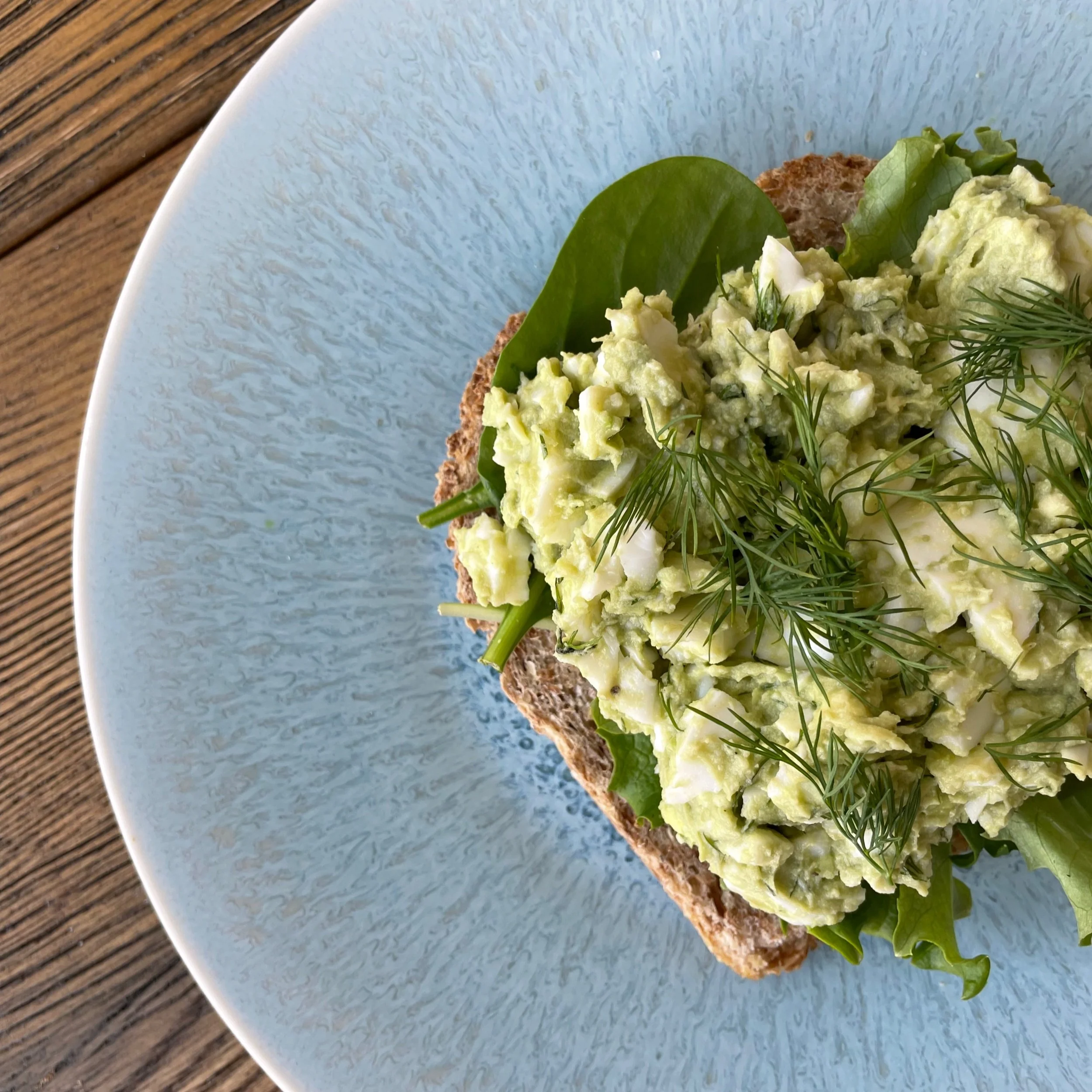 MAYO-FREE EGG SALAD