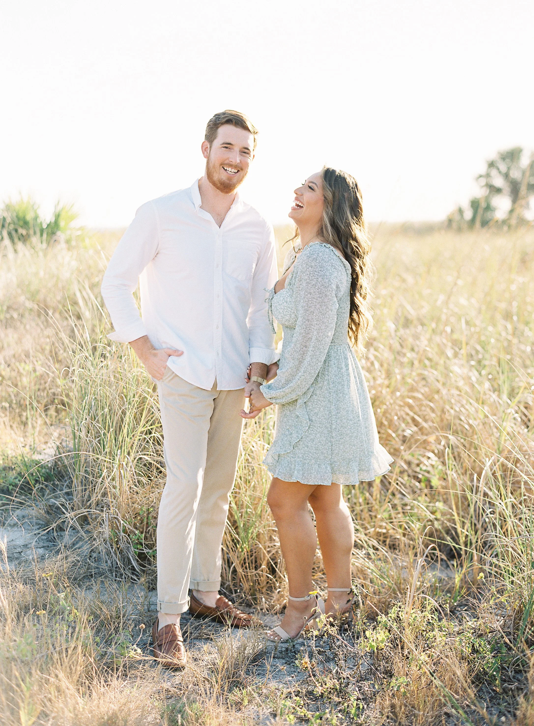 Cold Weather Engagement Photo Dresses Spring Fall Engagement - Main Image