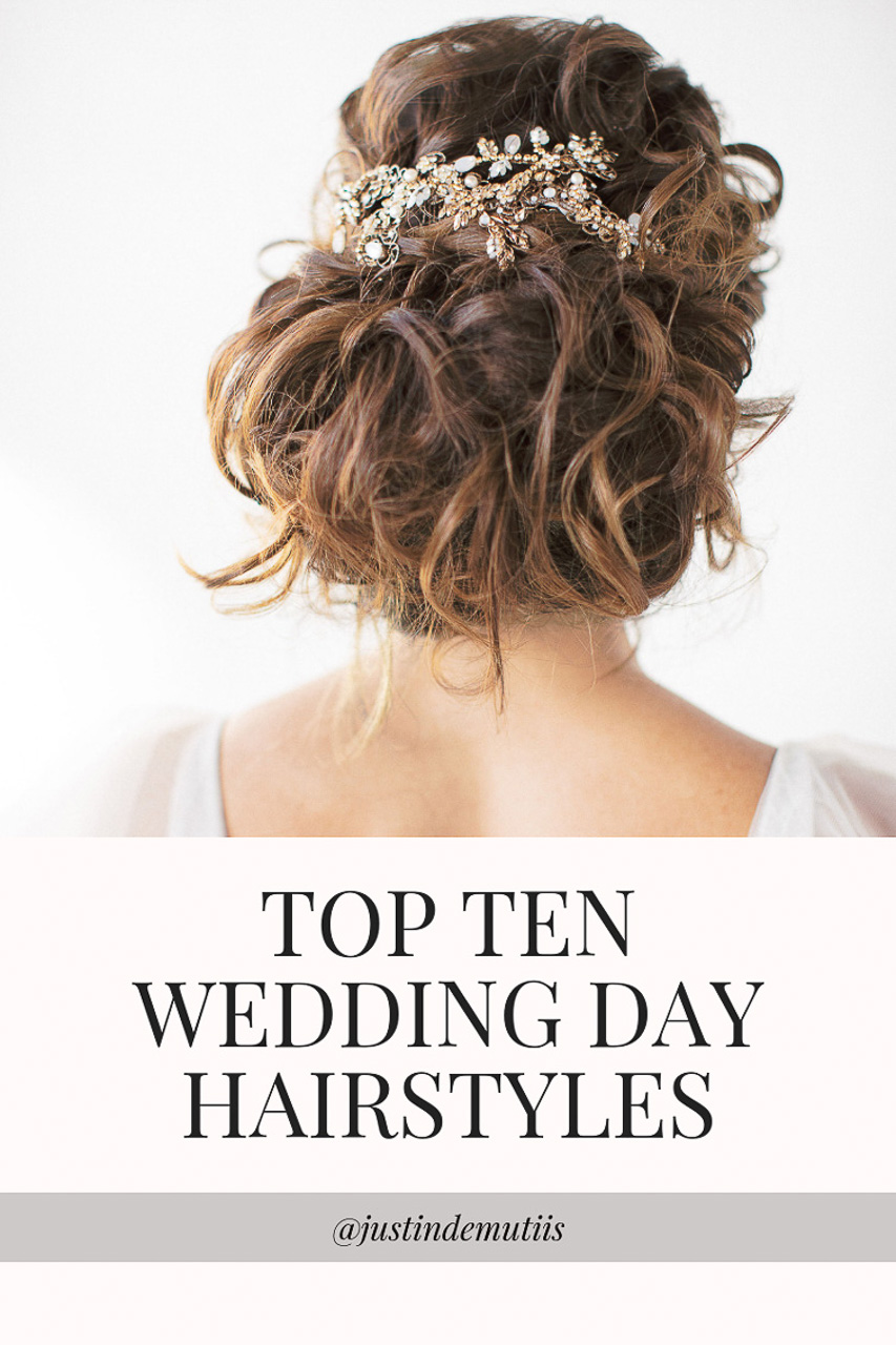 Top 10 Wedding Day Hairstyles — Demutiis Photography
