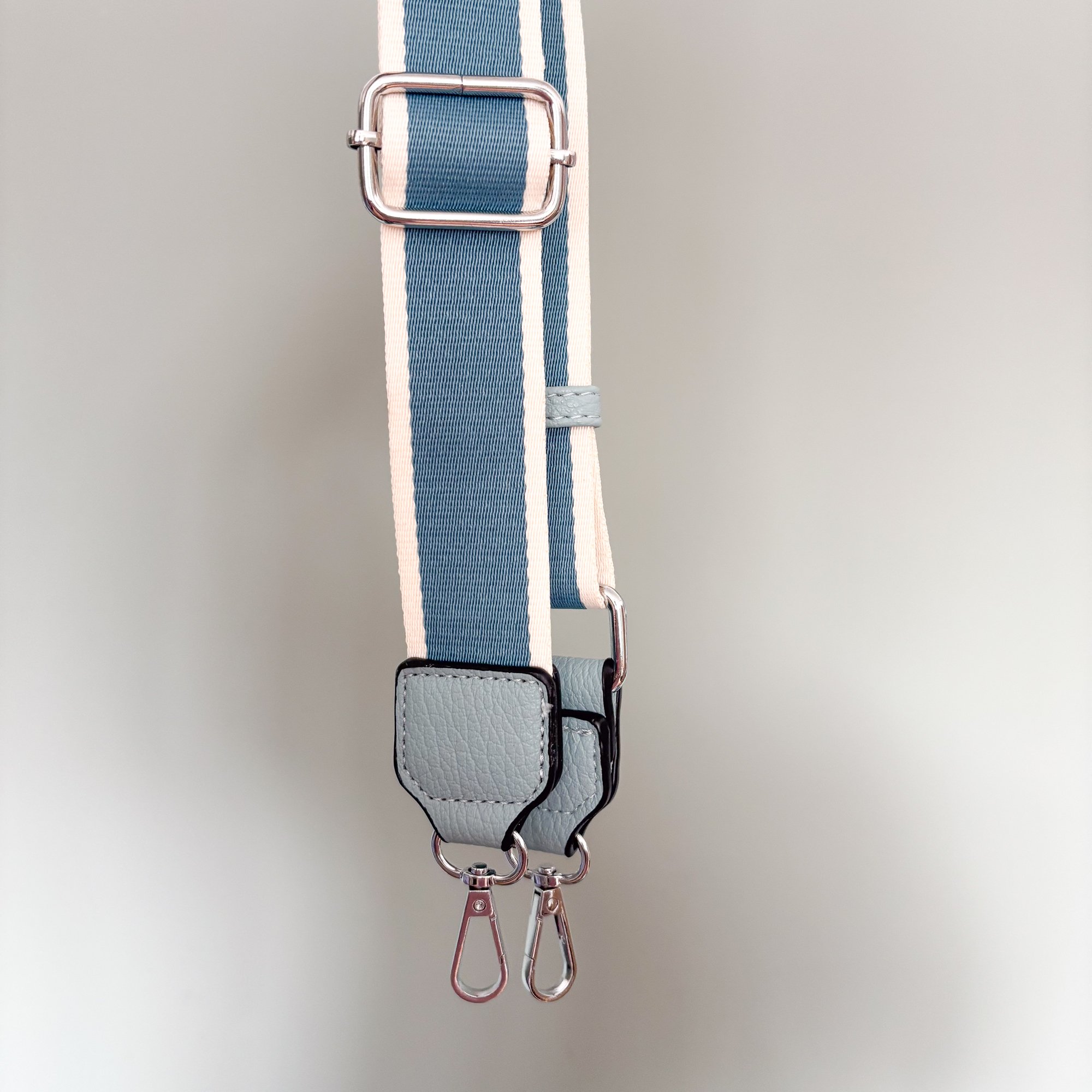 Blue Stripe Bag Strap