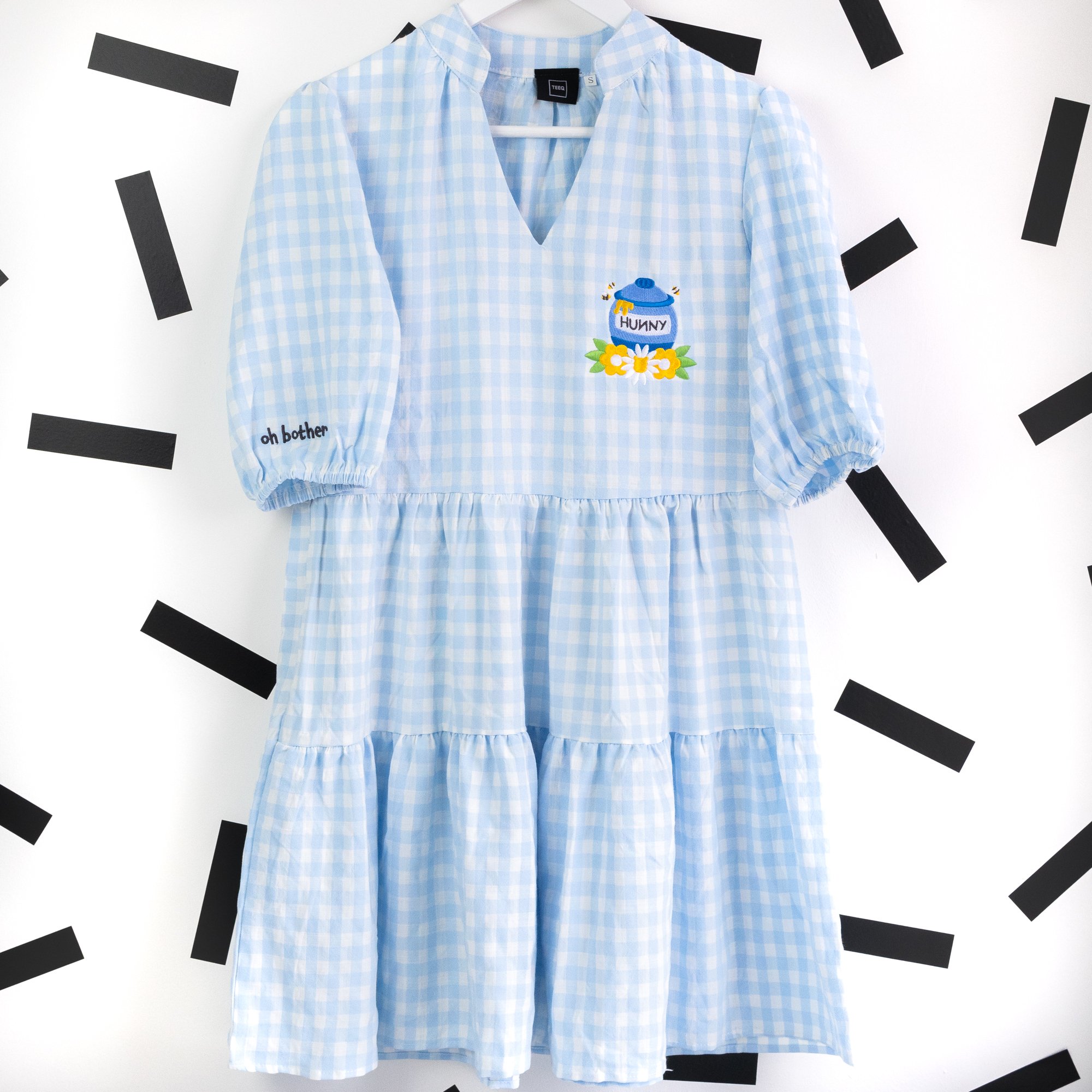 Hunny Pot Gingham Embroidered Dress 3.jpg