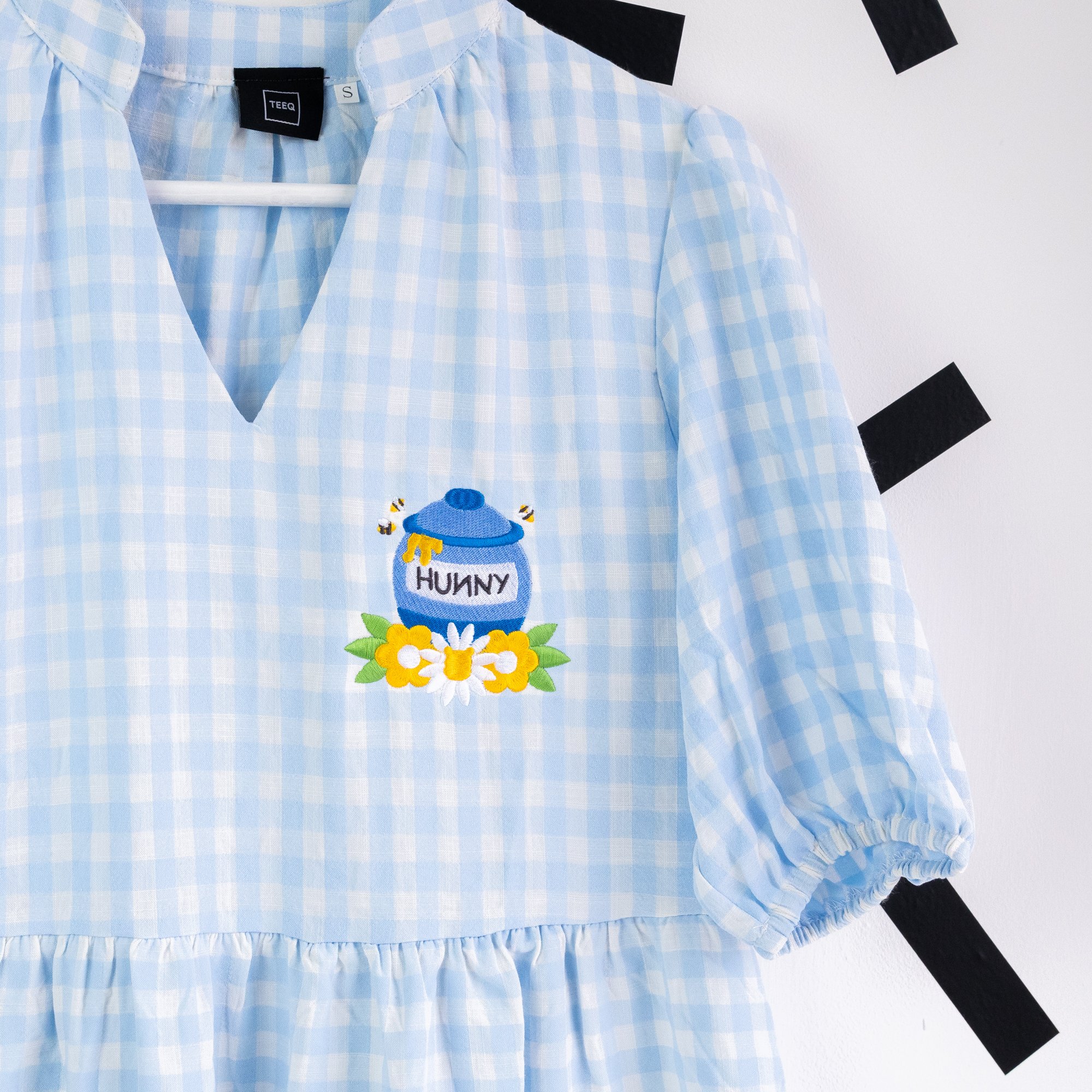 Hunny Pot Gingham Embroidered Dress.jpg