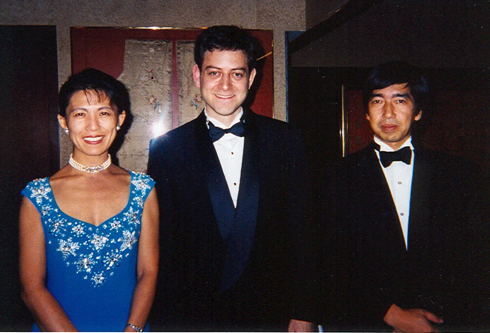 At the world premiere of LULIE THE ICEBERG with Prince Takamado of Japan and his wife, the author Princess Hisako.