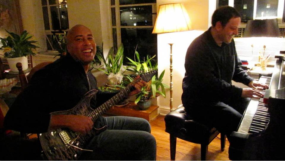 Jamming with Yankees legend Bernie Williams