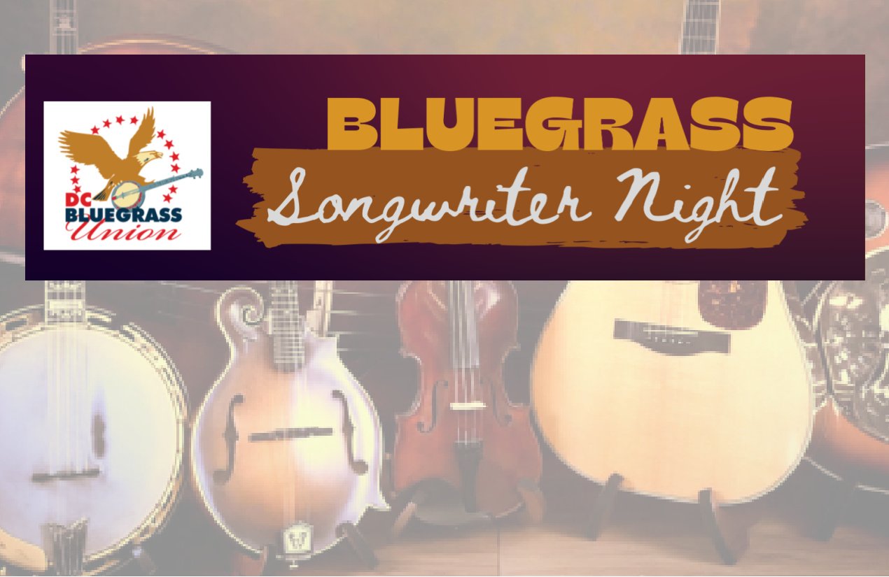DC Bluegrass Union Songwriter Showcase