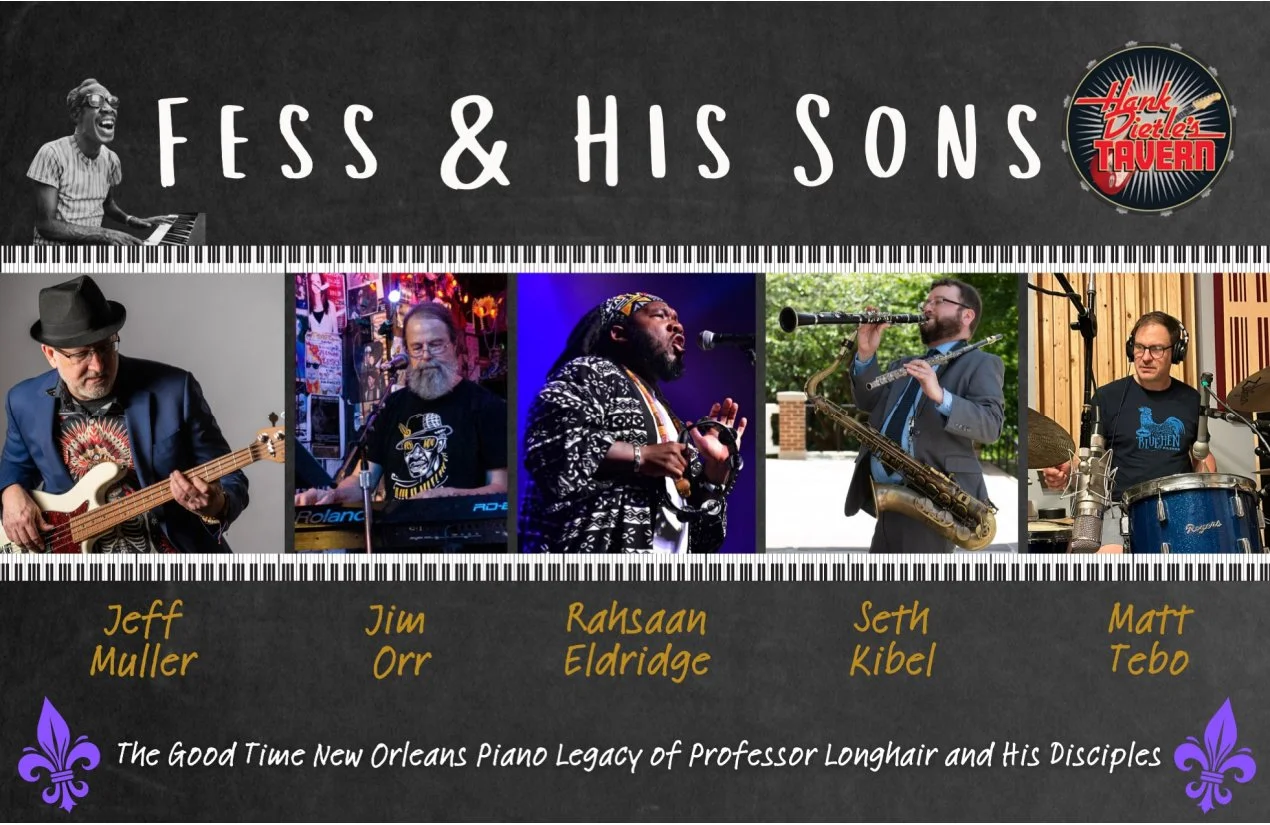Fess & His Sons • The New Orleans Good Time Piano Show