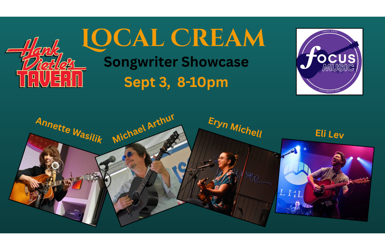 "Local Cream" Songwriter Showcase
