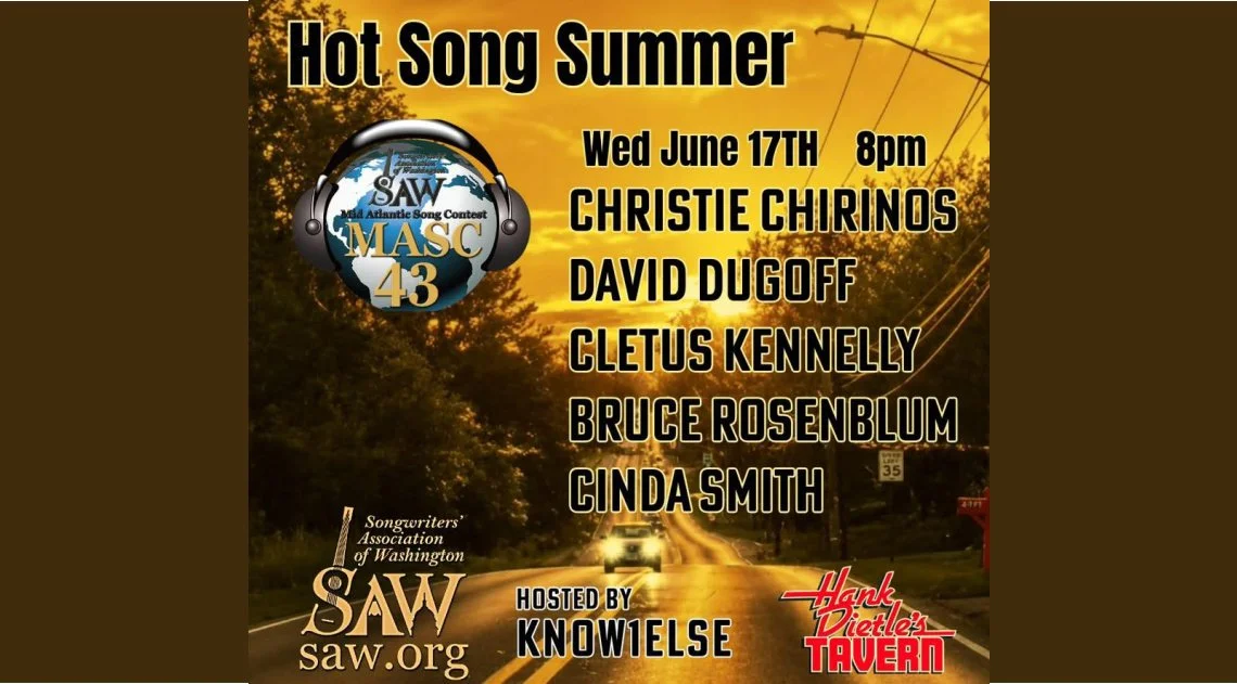 Songwriters Association of Washington (SAW) Showcase  