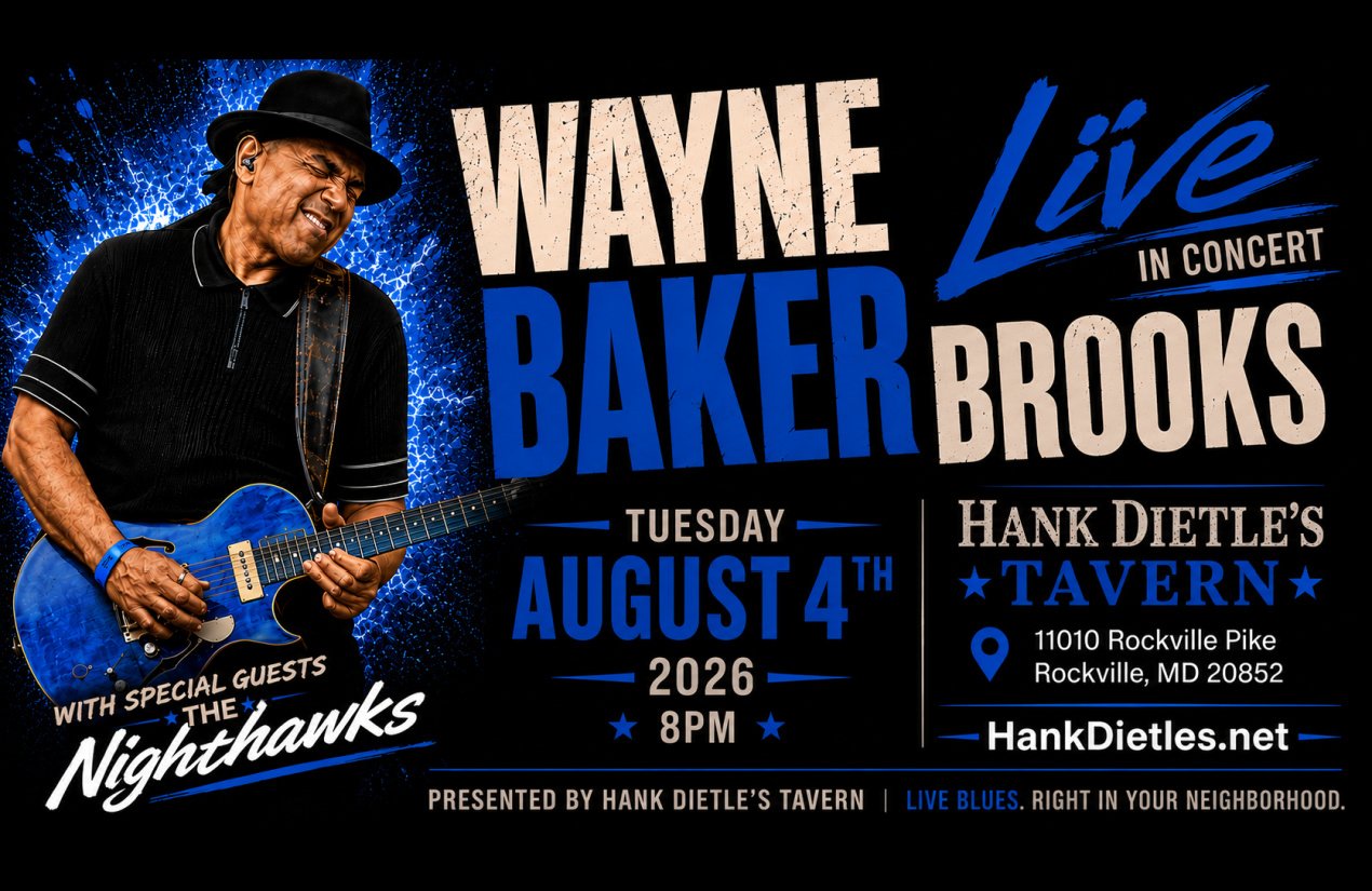 Wayne Baker Brooks w/ special guests The Nighthawks