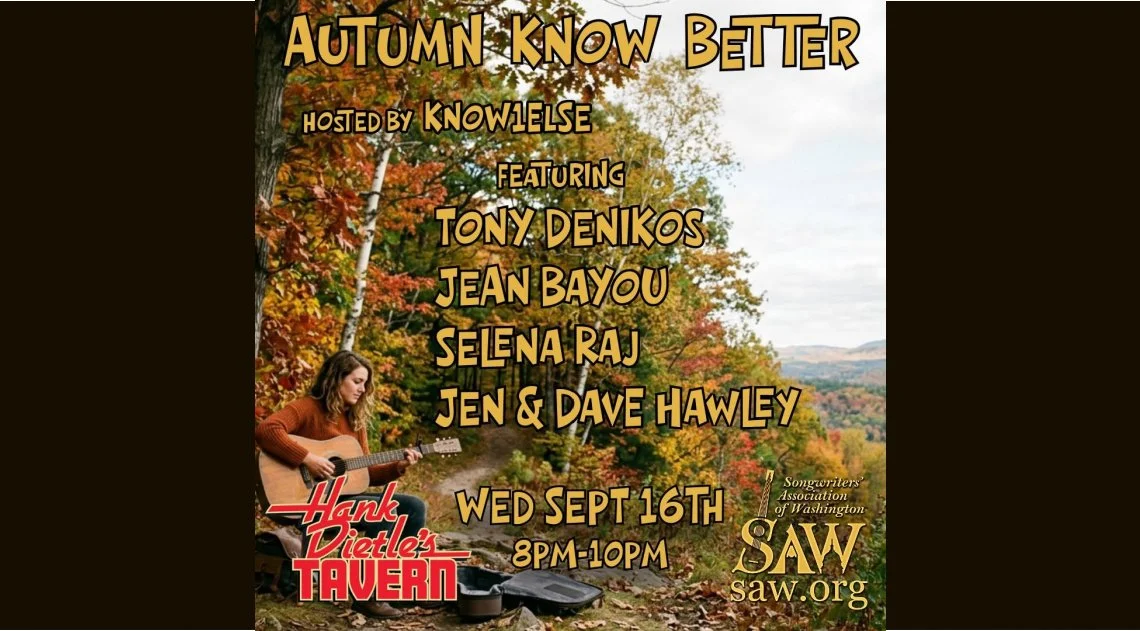 Songwriters Association of Washington (SAW) Showcase 