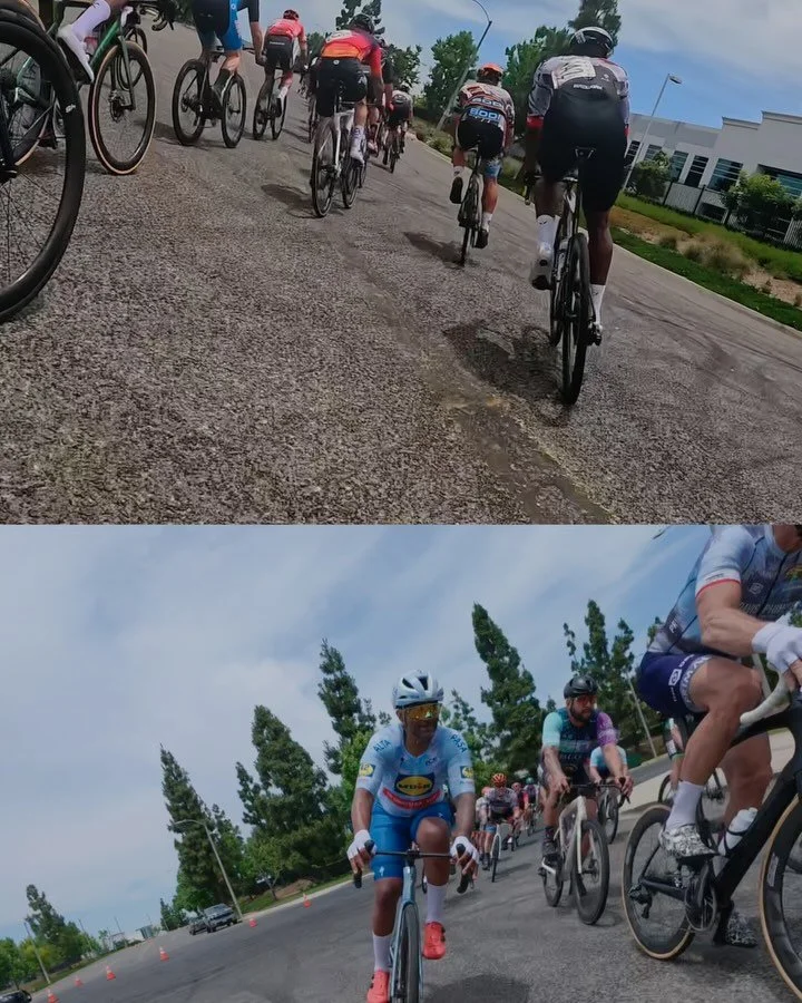 CBR - Masters 40+ June 1, 2025 @californiabicycleracing The first clip of this video is 3 minutes into the race. I will eventually post the entire video and the 30+ race to YouTube with a voiceover. I mounted two cameras 📸 for POV to @mshanehamman b
