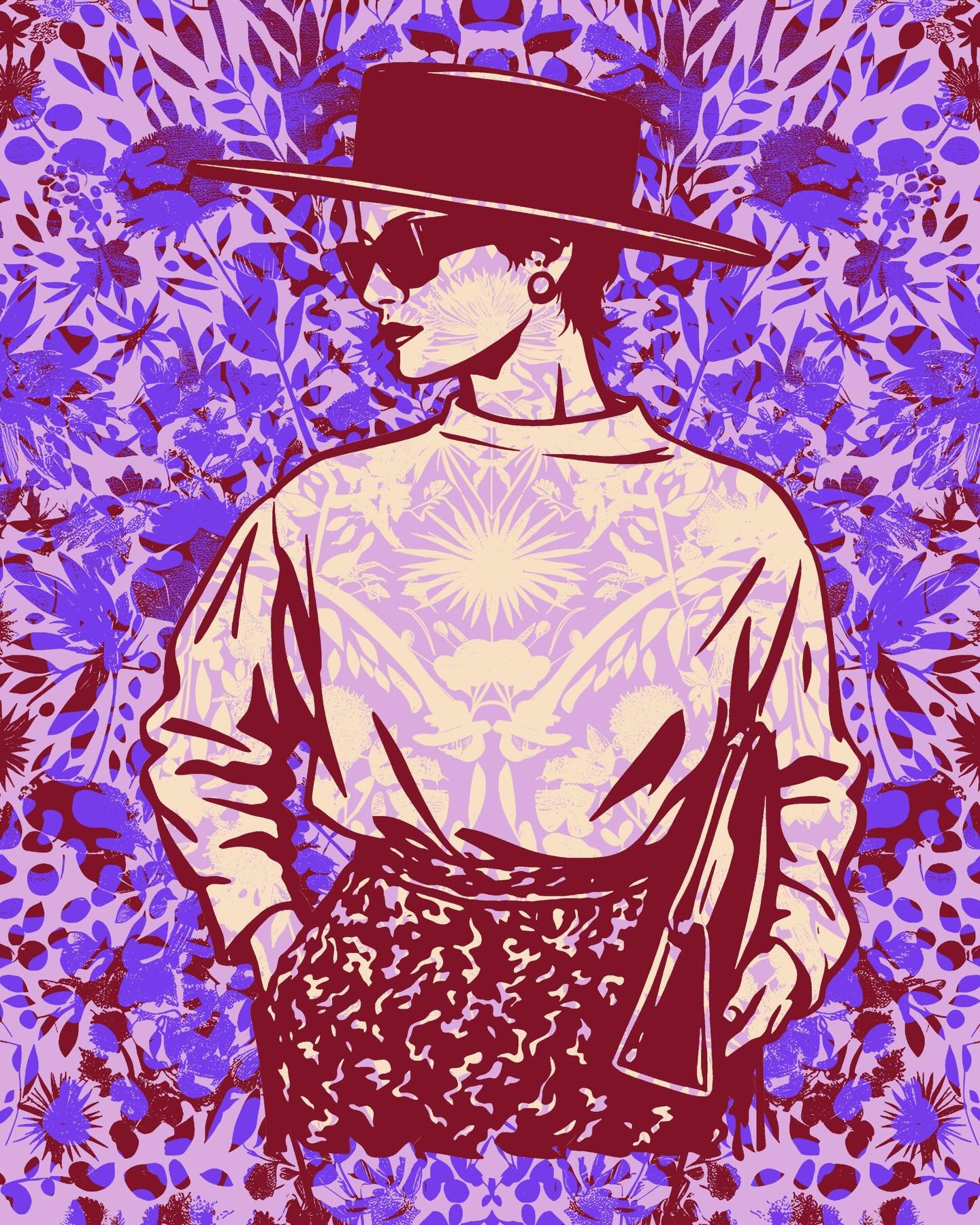 Illustrations from photographs of @juanaburga The photos I used as references were taken by @taomeitao @diegobendezu @andresoyuela &amp; @mariotestino #illustration #fashion #patterns