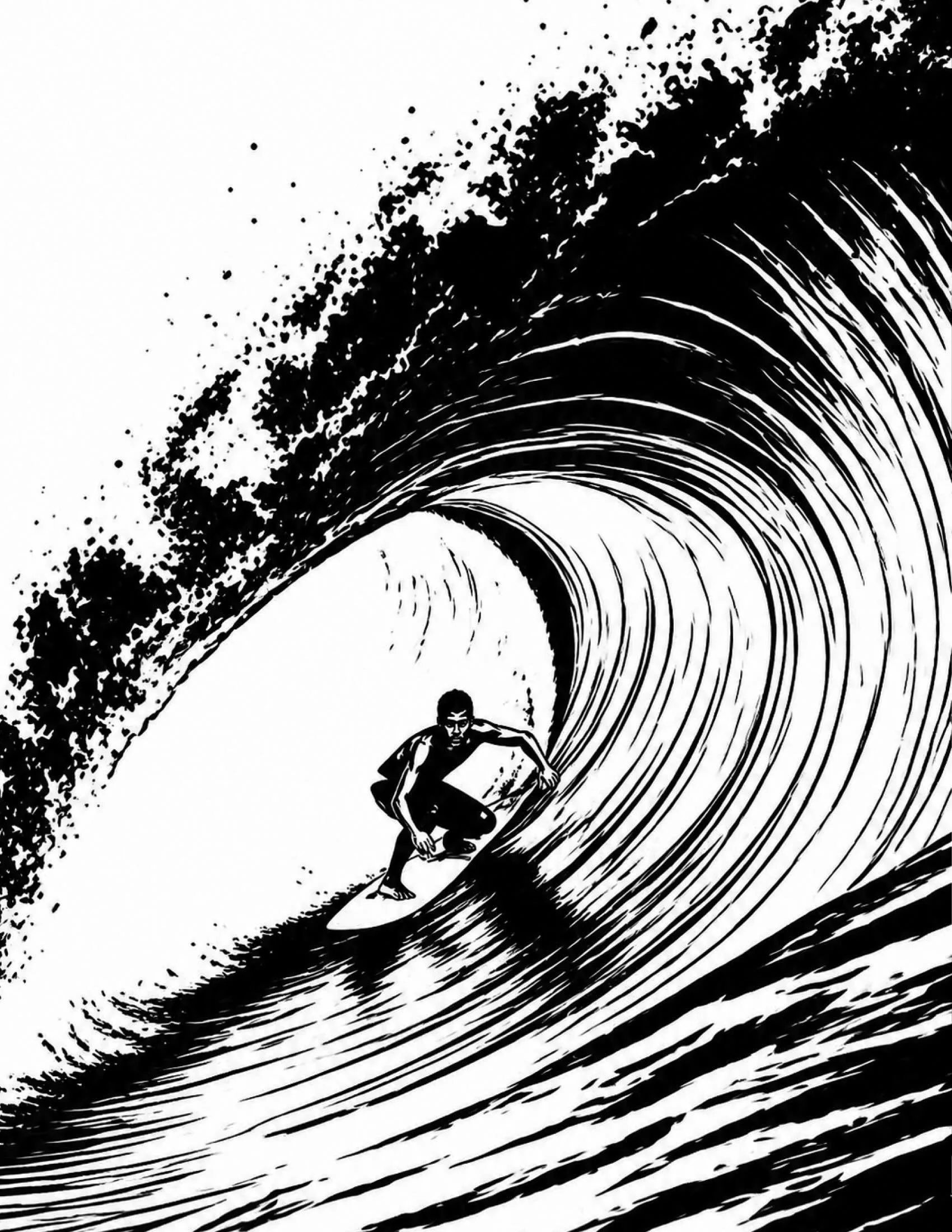#illustration #surfing #cycling #running