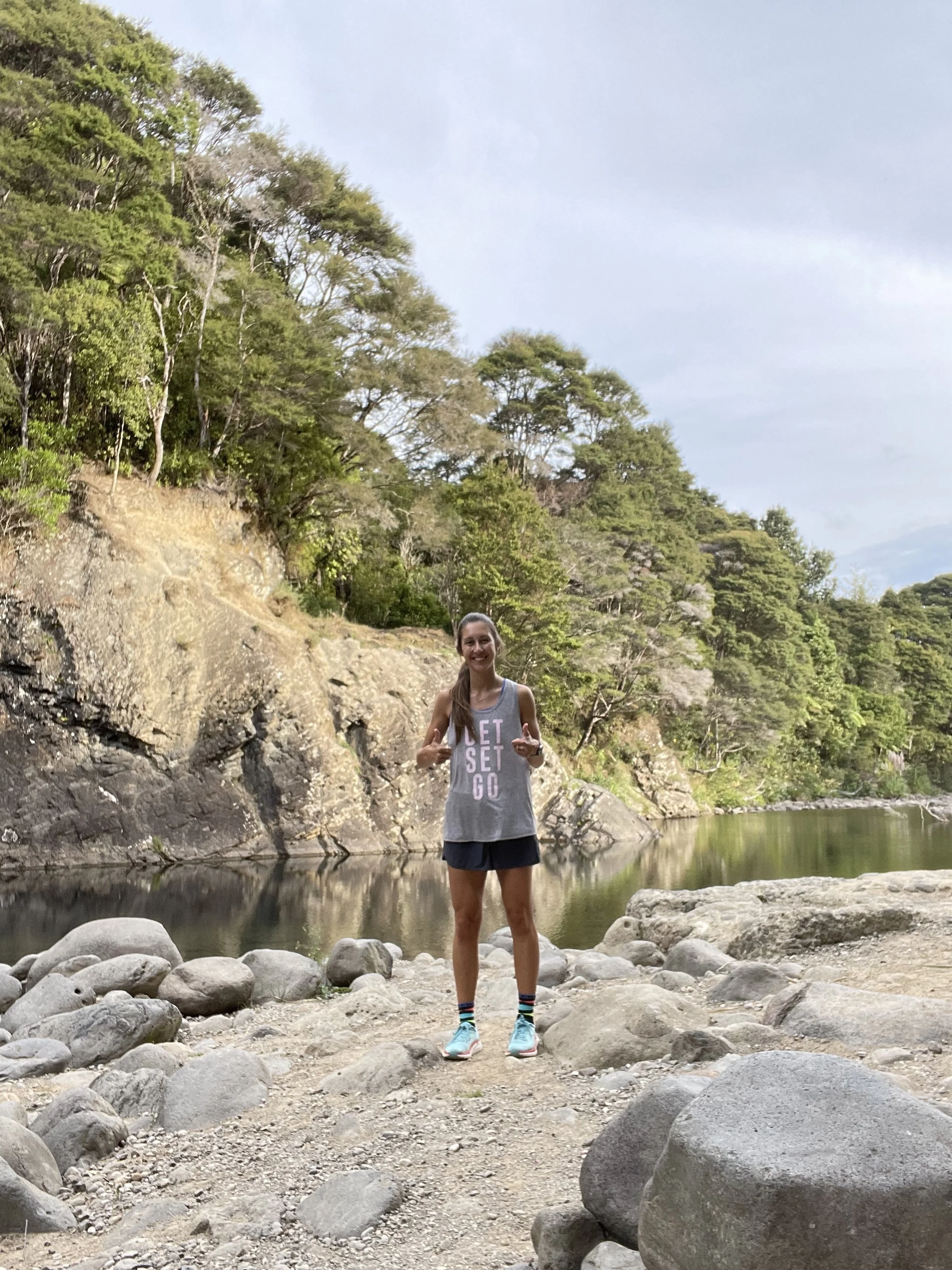 Hawkes Bay vet, Rachel Muir, all set to take on her first marathon in Rotorua.