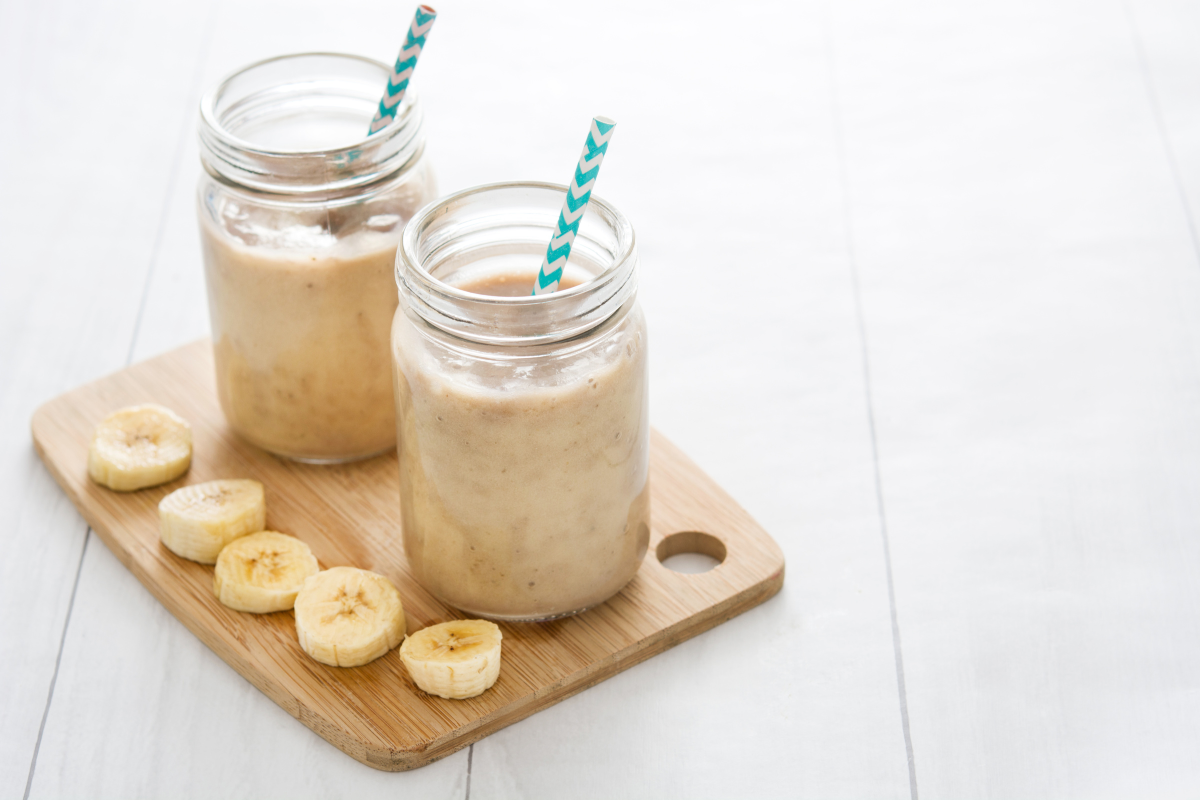 Post-run nut butter smoothie recipe