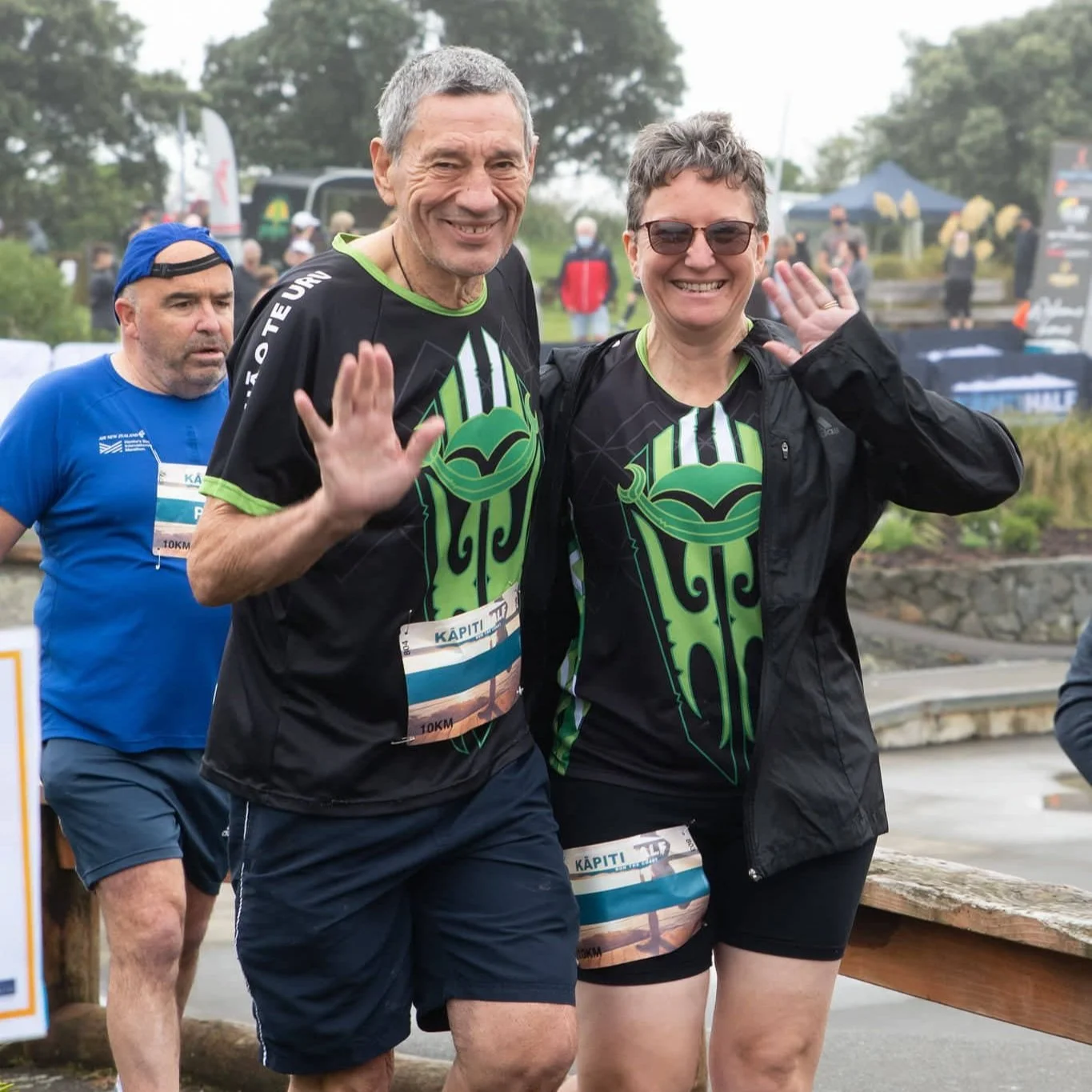 After losing half his weight John is ready for the full marathon