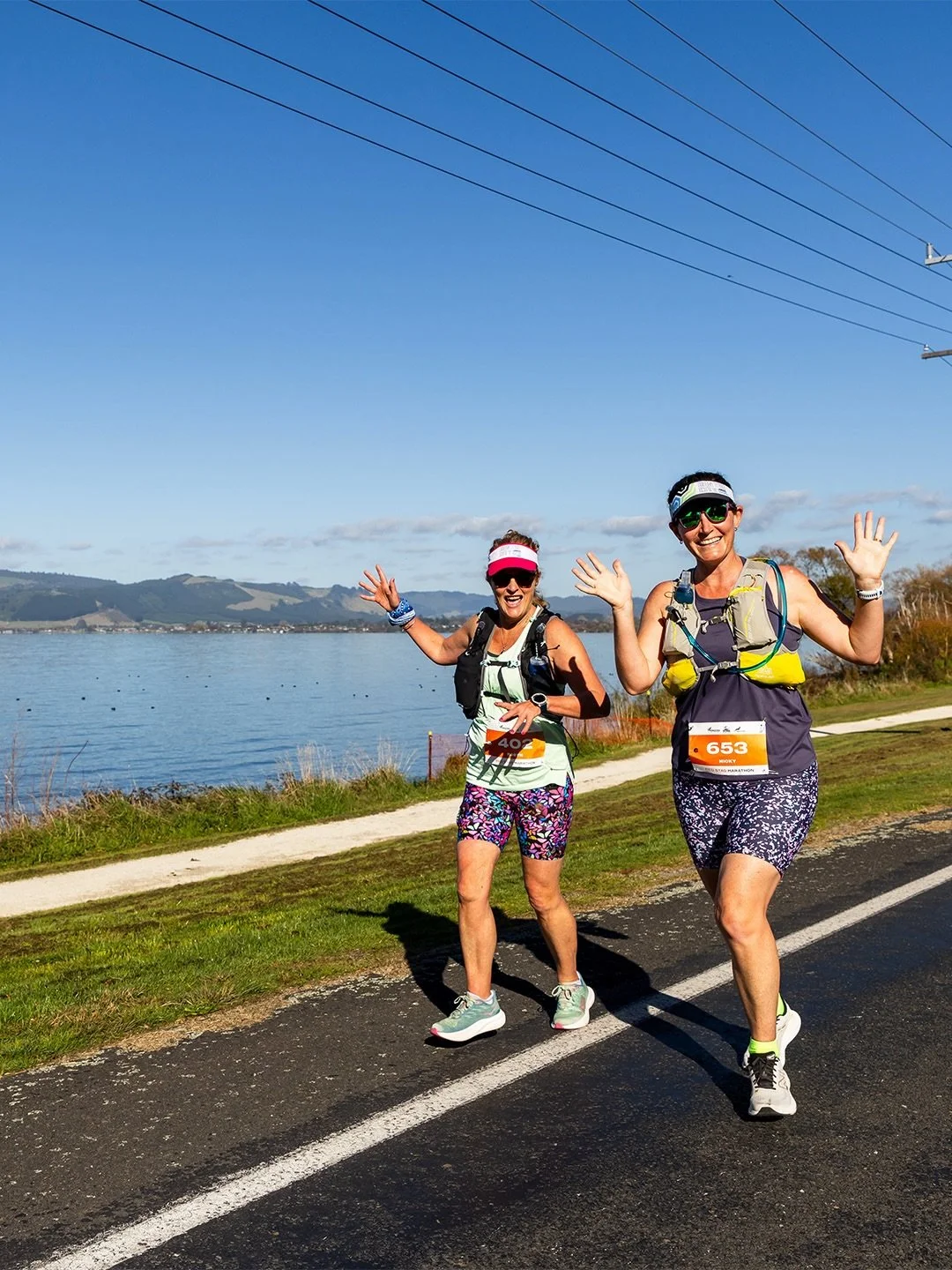 Unbeatable vibes around the lake 🏃&zwj;♀️

You can&rsquo;t beat the iconic Red Stag Rotorua Marathon course ✨