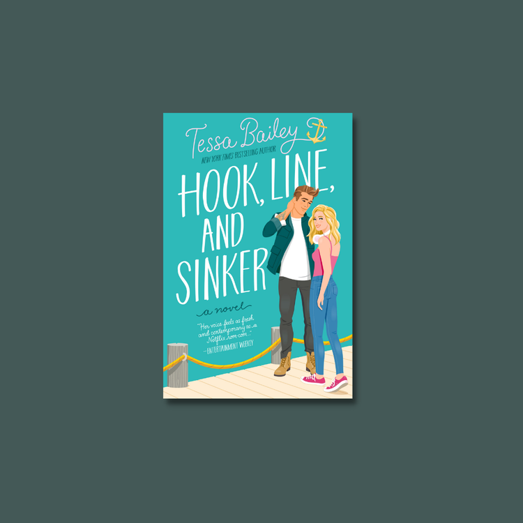 Book Review: Hook, Line, and Sinker by Tessa Bailey — the daily dose with  liv