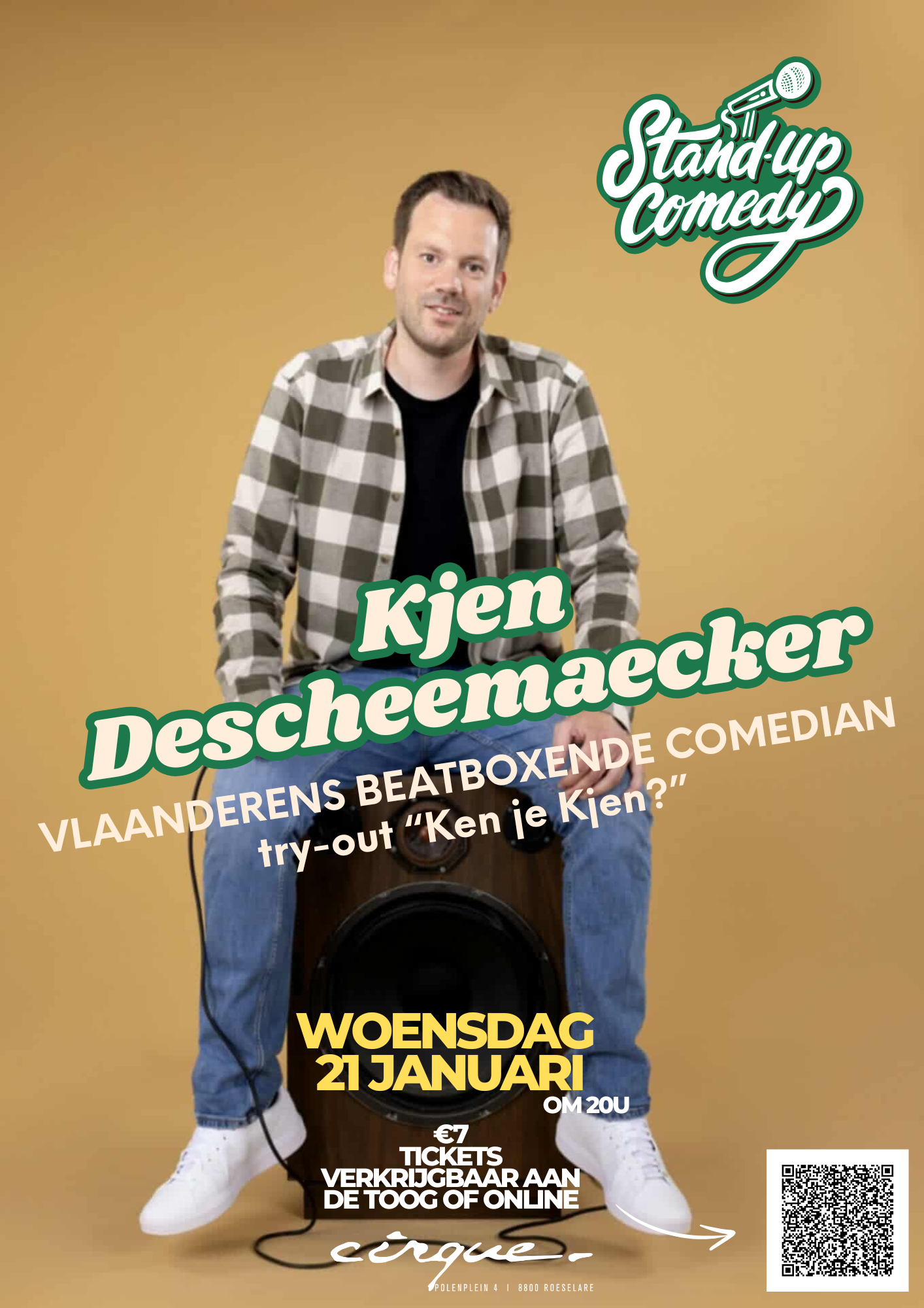 Comedy Night met Kjen Descheemaecker